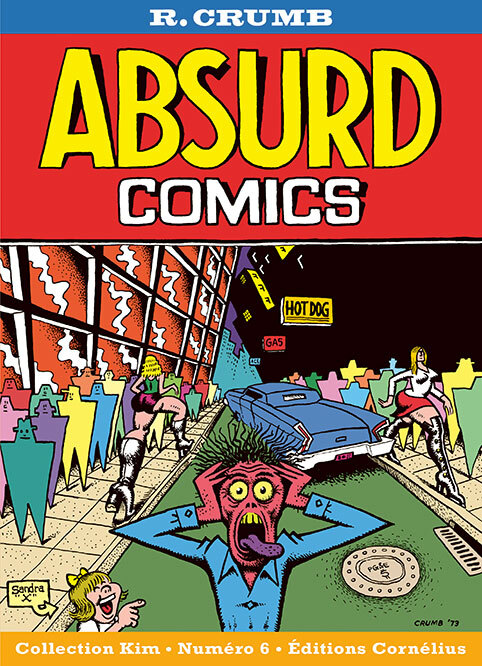 ABSURD COMICS - ILLUSTRATIONS, NOIR ET BLANC - Robert Crumb - CORNELIUS