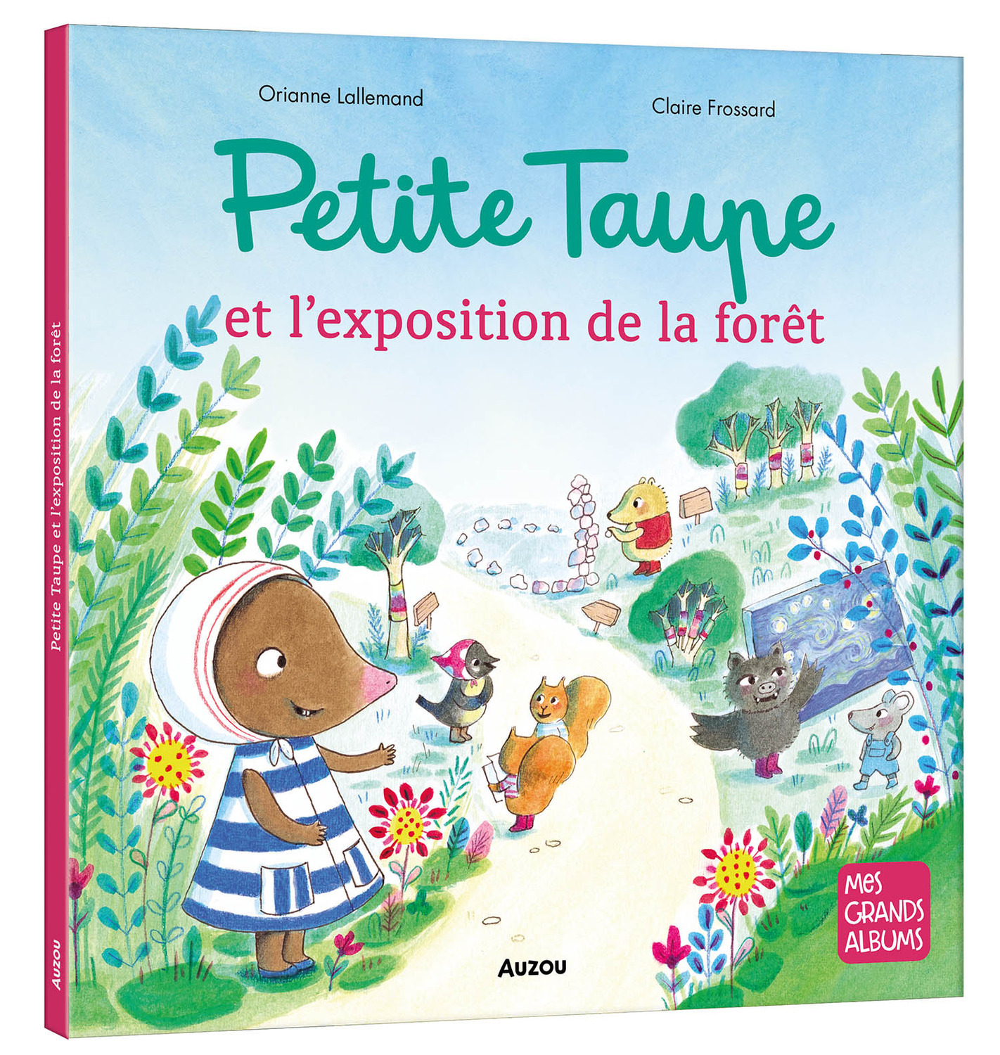 PETITE TAUPE L-EXPOSITION DE LA FORET - Orianne Lallemand - AUZOU