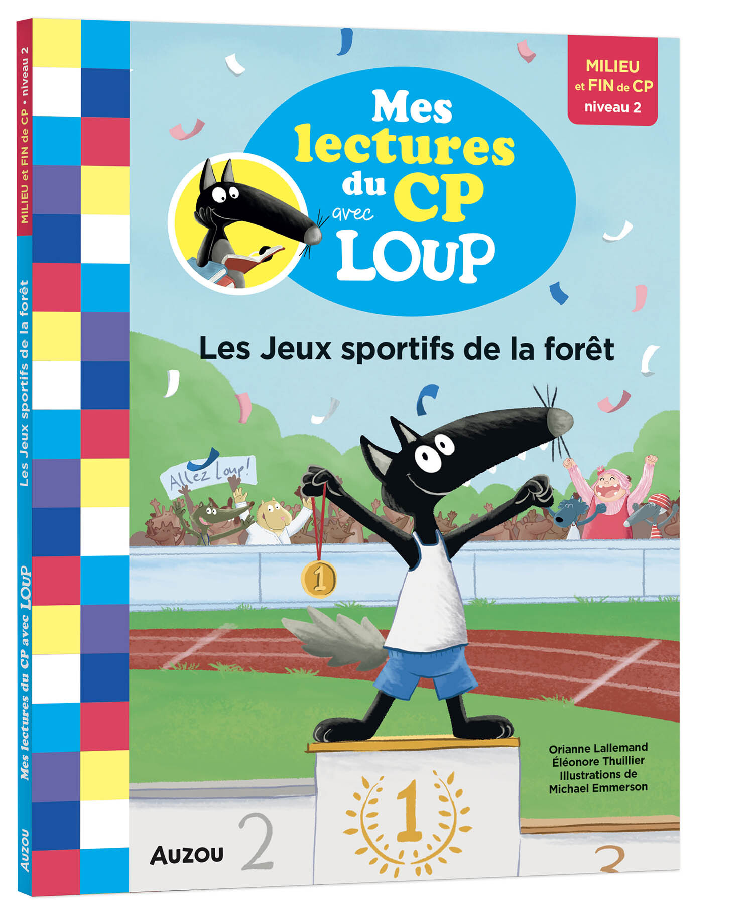 MES LECTURES DU CP AVEC LOUP - LES JEUX SPORTIFS DE LA FORET - Orianne Lallemand - AUZOU