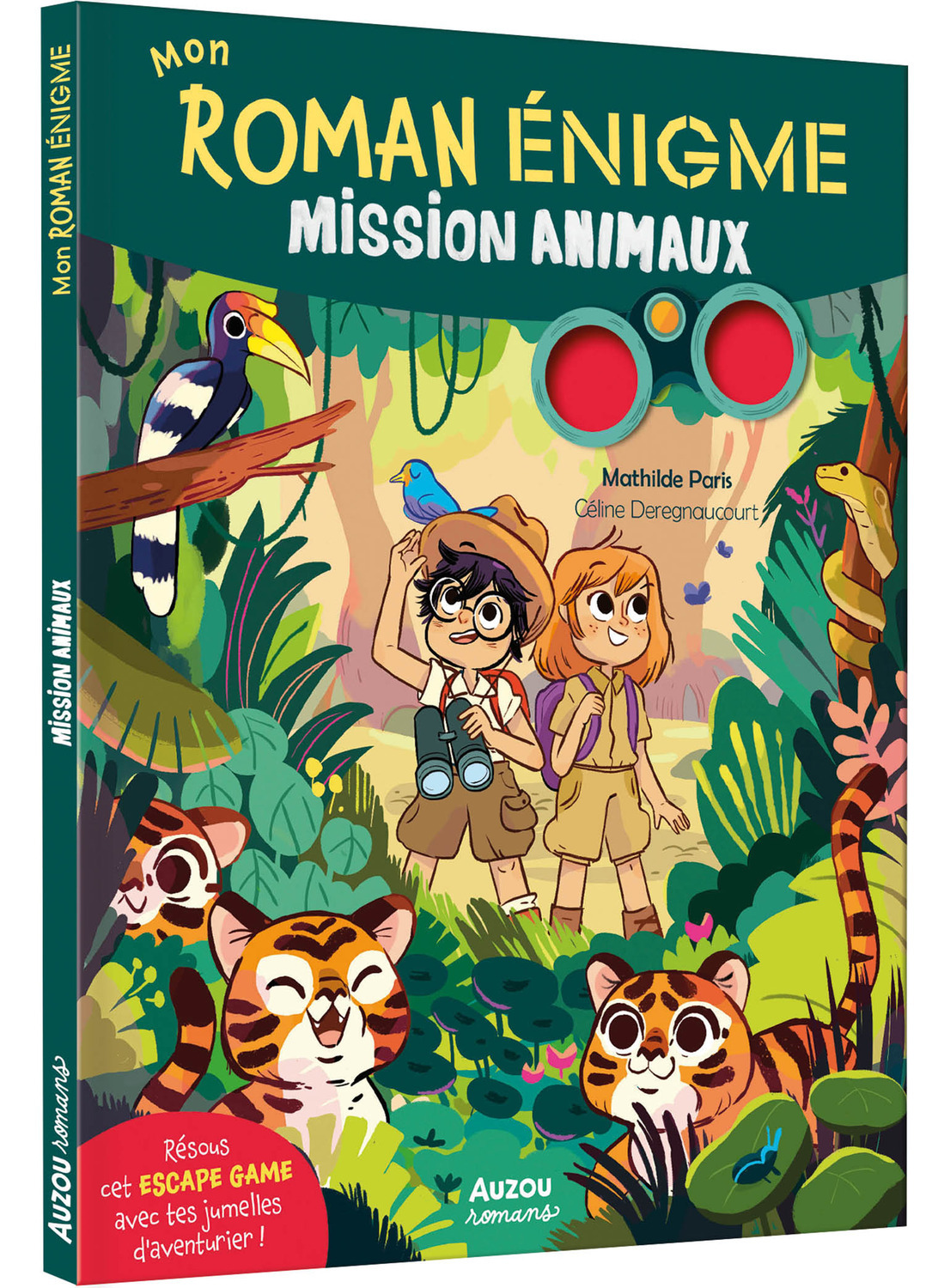 MON ROMAN ENIGME - MISSION ANIMAUX - Mathilde Paris - AUZOU