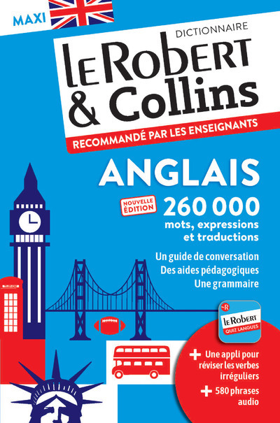 LE ROBERT & COLLINS MAXI ANGLAIS -  Collectif - LE ROBERT