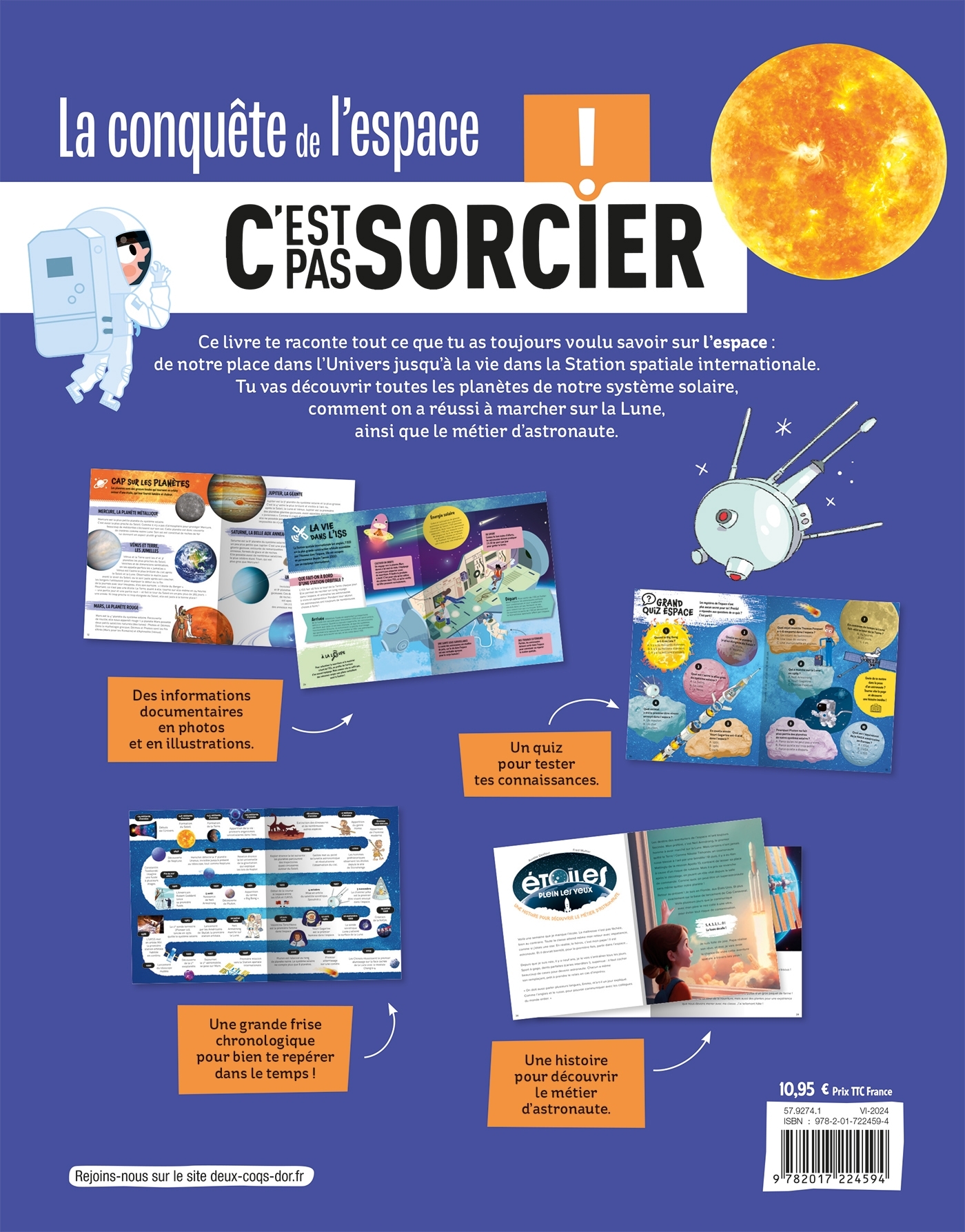 C-EST PAS SORCIER  LA CONQUETE DE L-ESPACE -   - DEUX COQS D OR