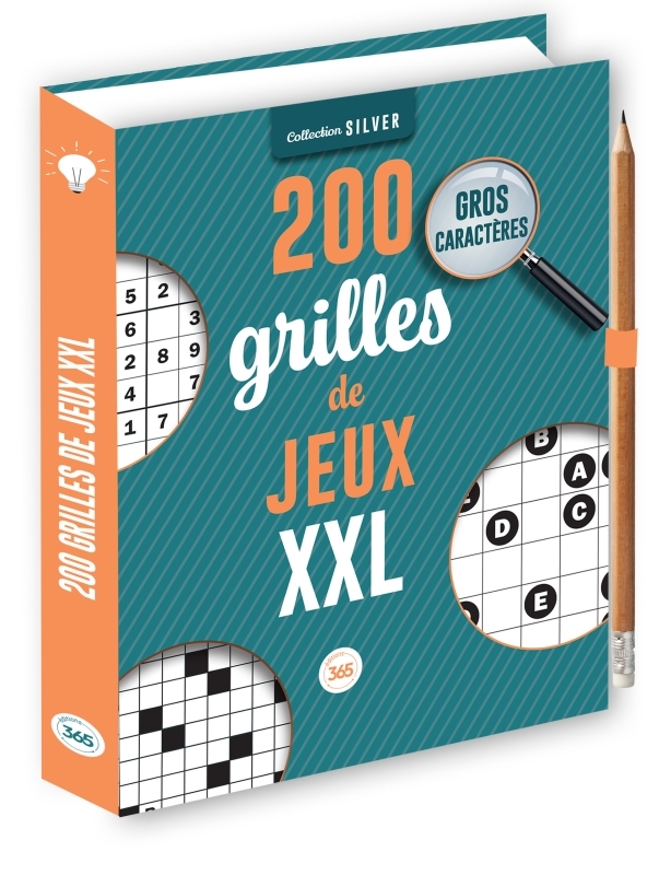 200 GRILLES DE JEUX XXL - XXX - 365 PARIS