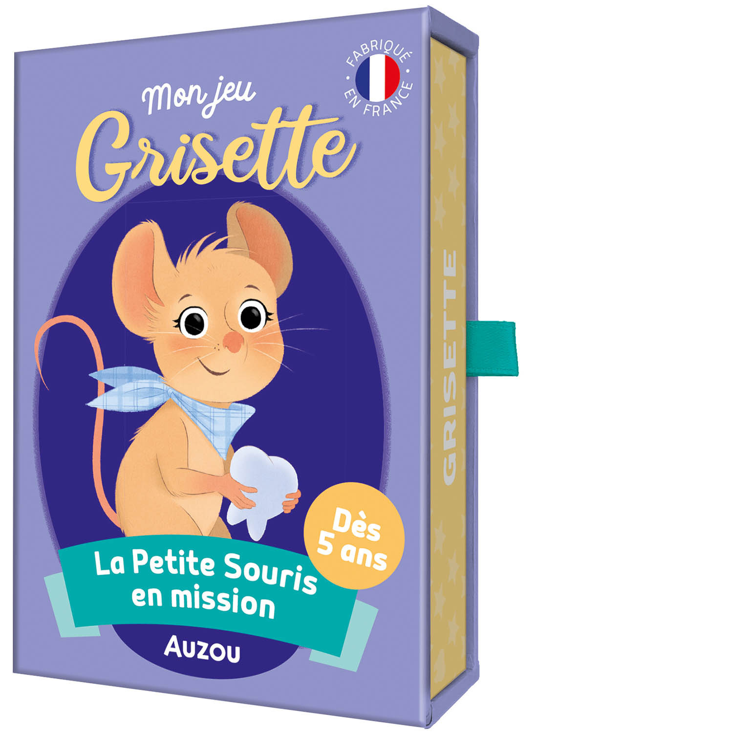 - MON JEU GRISETTE - LA PETITE SOURIS EN MISSION - Natacha Godeau - AUZOU