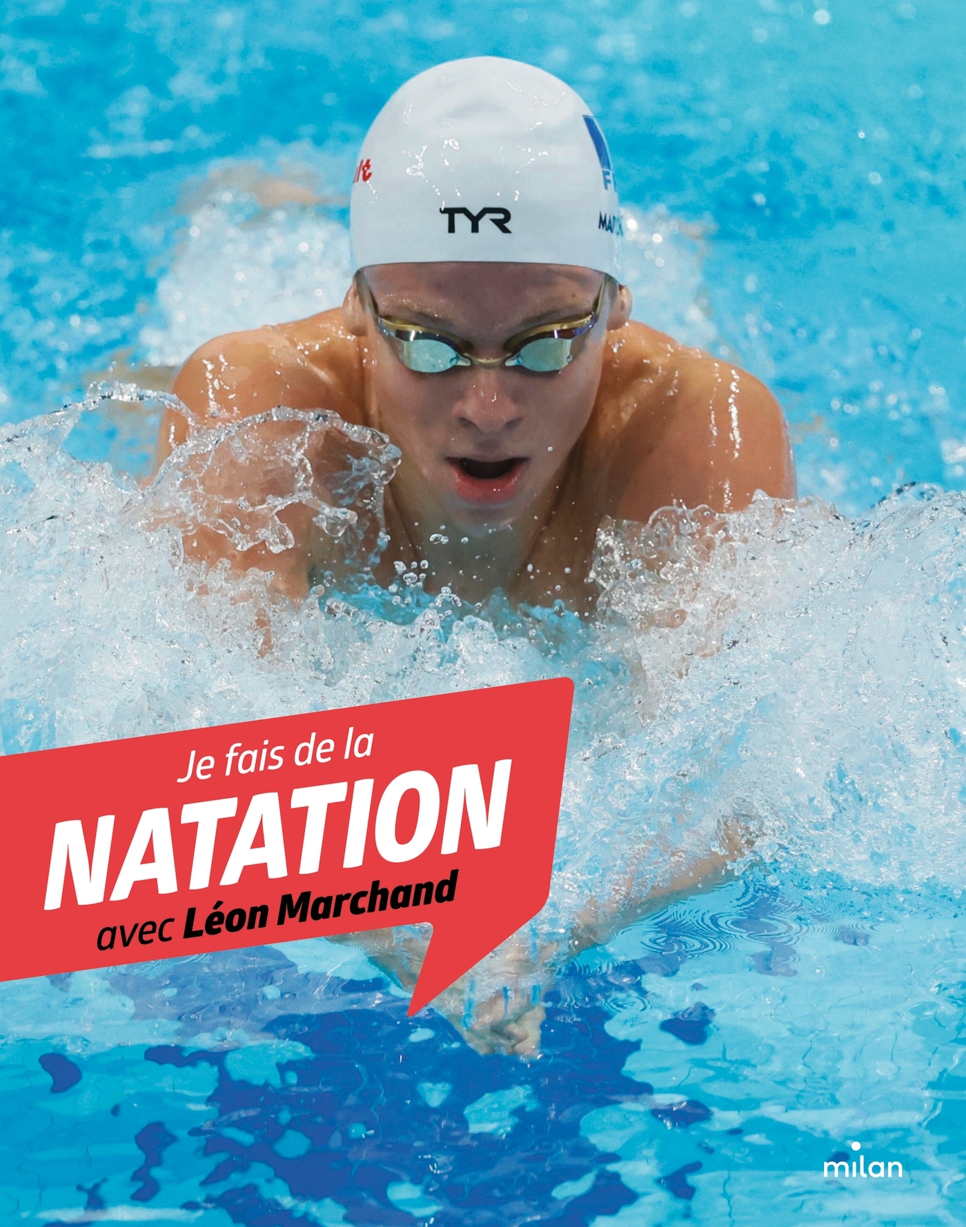 Je fais de la natation avec Léon Marchand - Myriam Alizon - MILAN