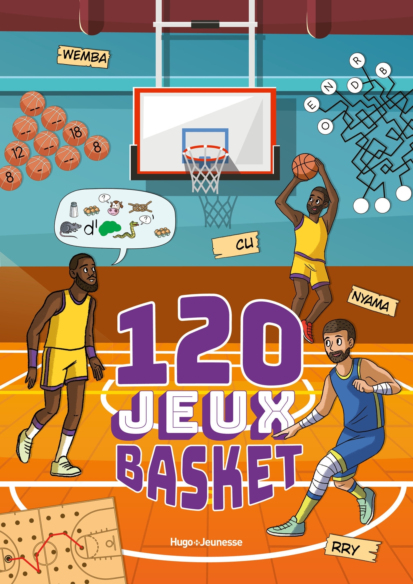 120 JEUX BASKET - LOUIS BASSERES - HUGO JEUNESSE