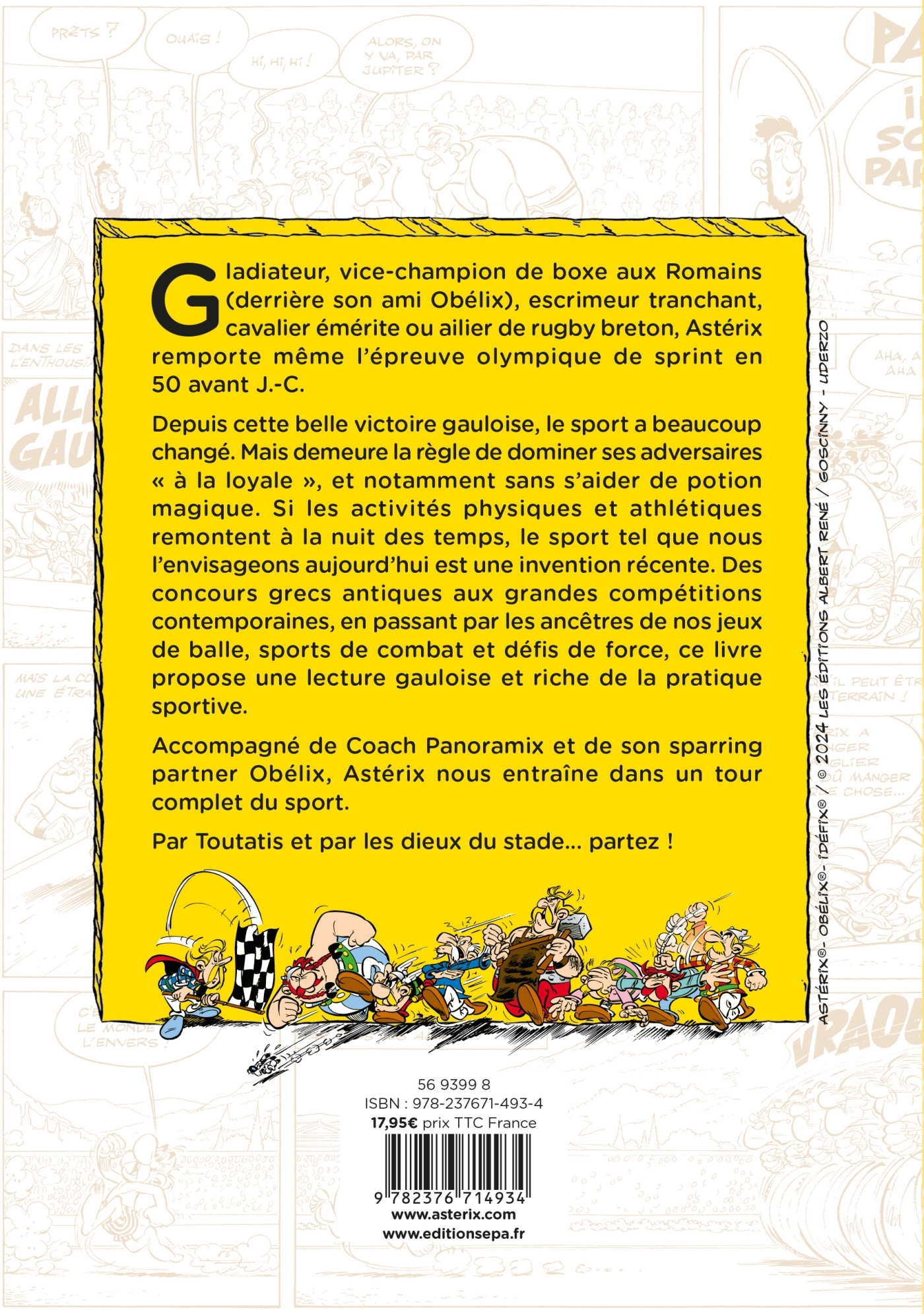 ASTERIX ET LES SPORTS EXPLIQUES - Bernard-Pierre Molin - EPA