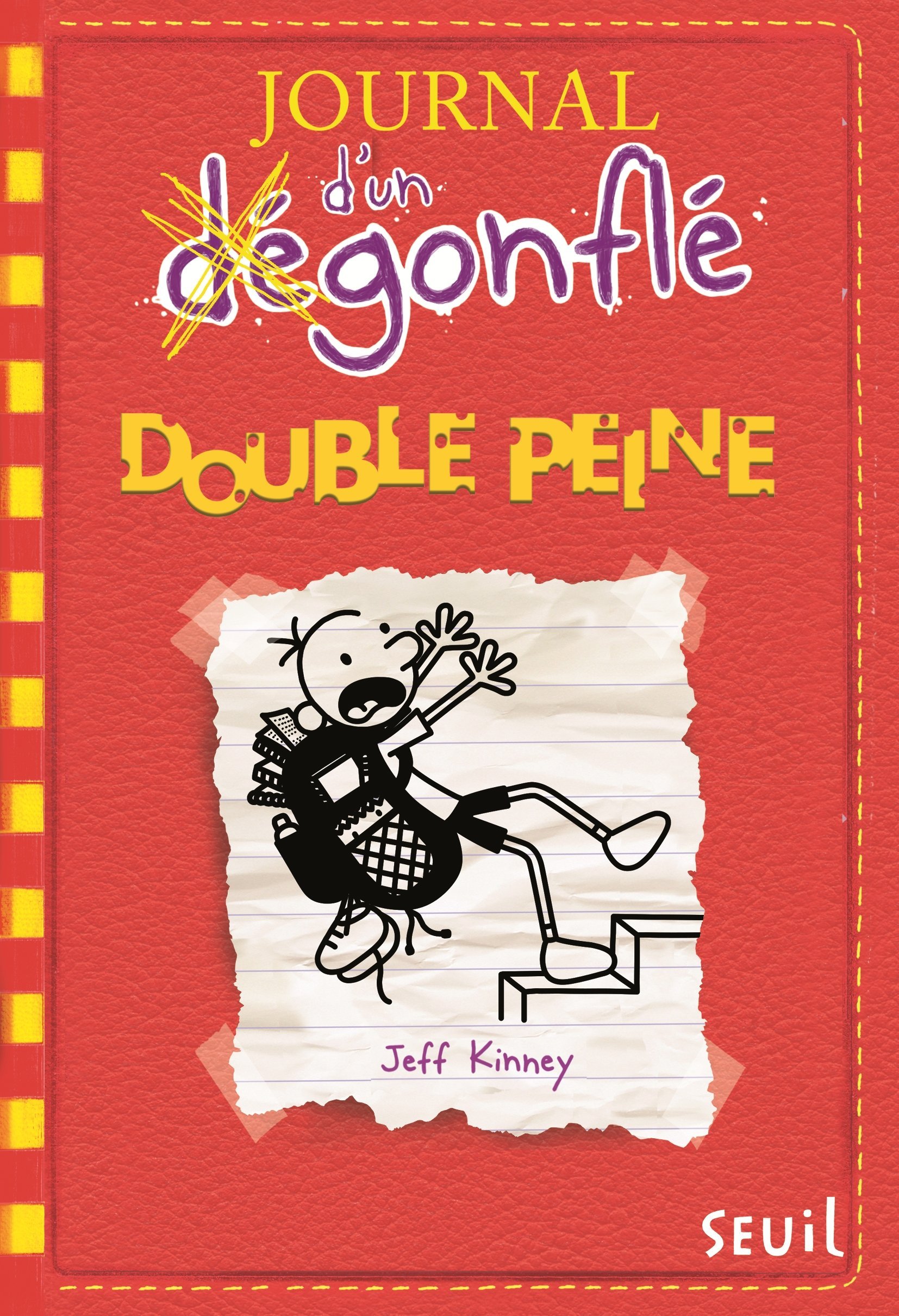 JOURNAL D-UN D?GONFL? T11 DOUBLE PEINE - Jeff Kinney - SEUIL JEUNESSE