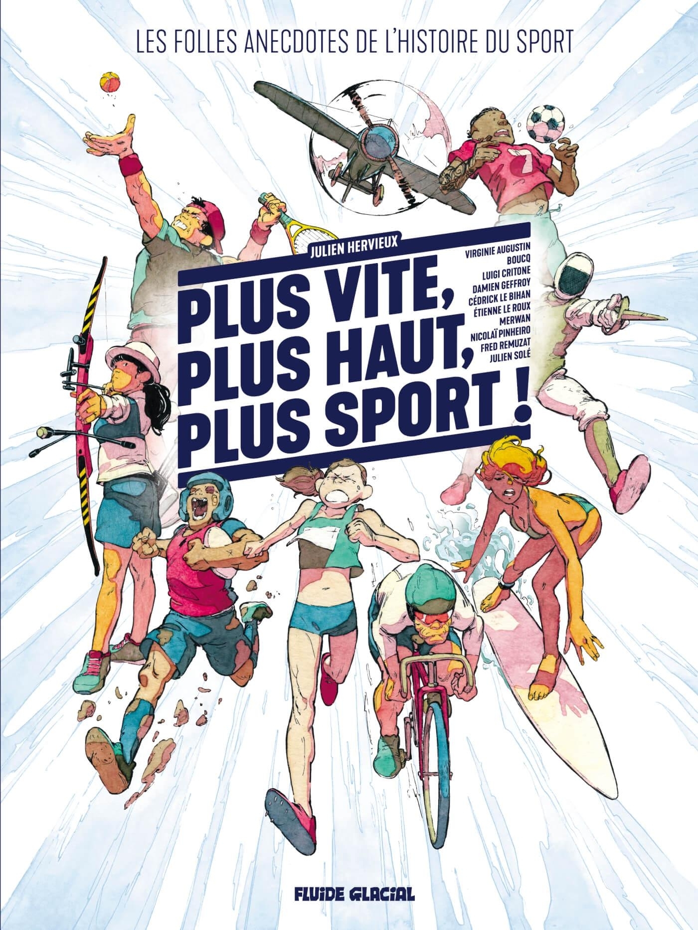 Plus vite, plus haut, plus sport - tome 01 - Julien Hervieux - FLUIDE GLACIAL