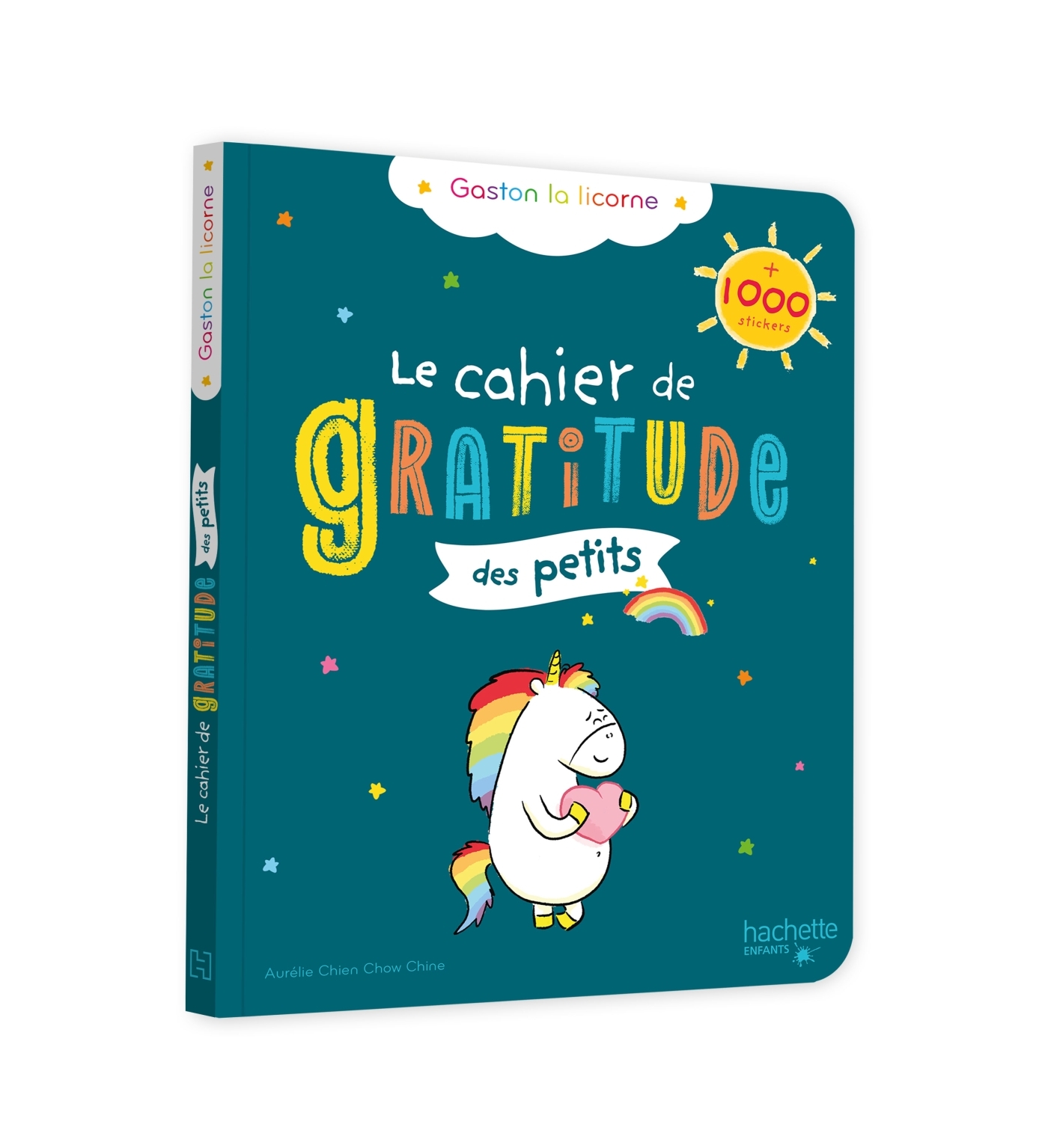 LE CAHIER DE GRATITUDE DES PETITS - GASTON LA LICORNE - XXX - HACHETTE ENFANT