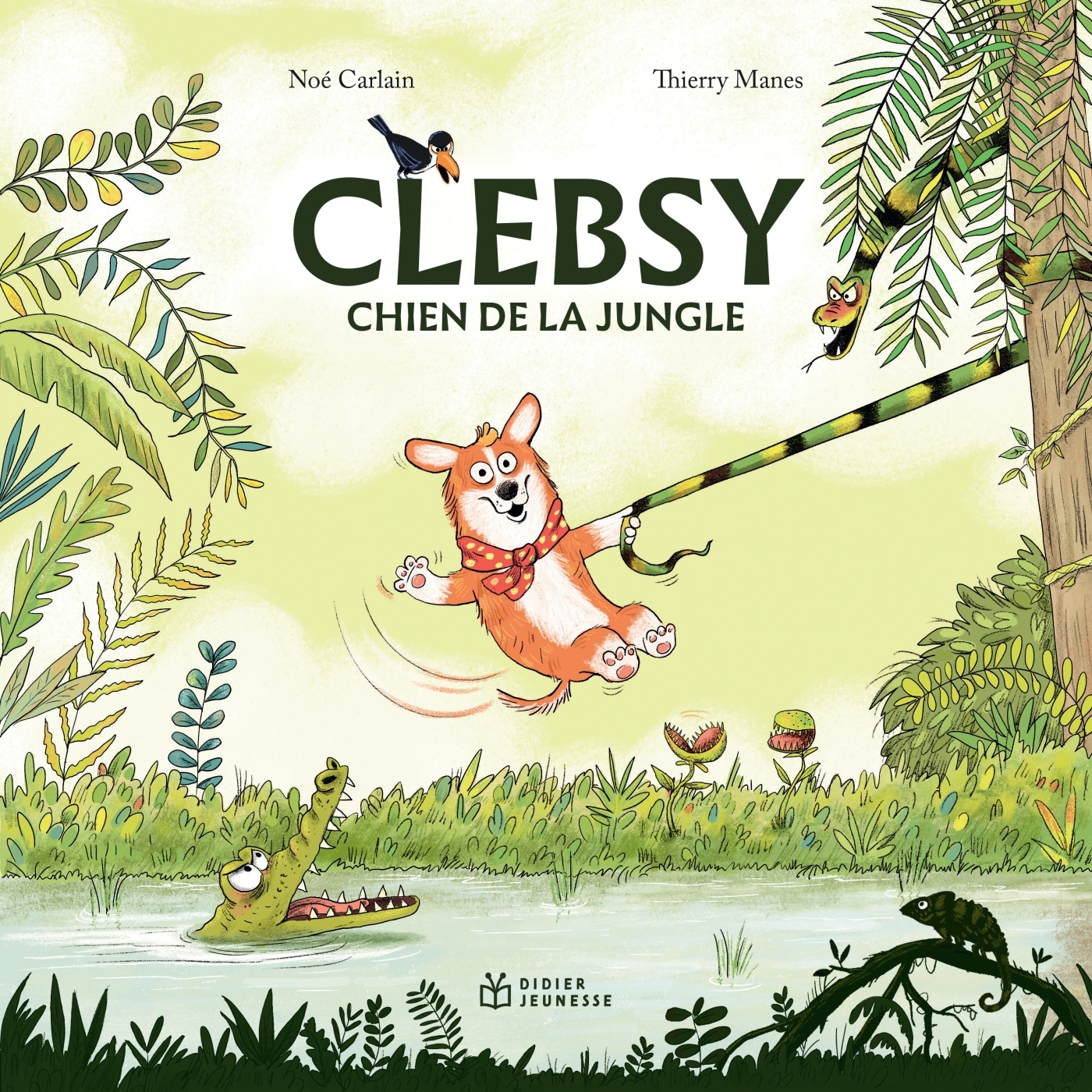 CLEBSY, CHIEN DE LA JUNGLE - Carl Norac - DIDIER JEUNESSE