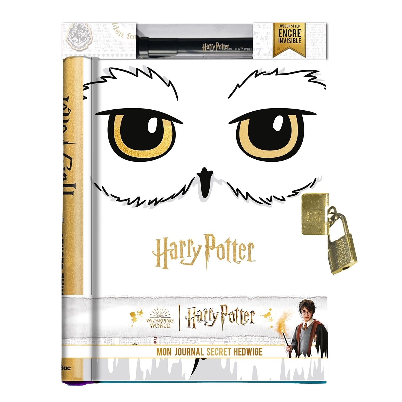 HARRY POTTER - MON JOURNAL SECRET HEDWIGE -  Playbac Éditions - PLAY BAC