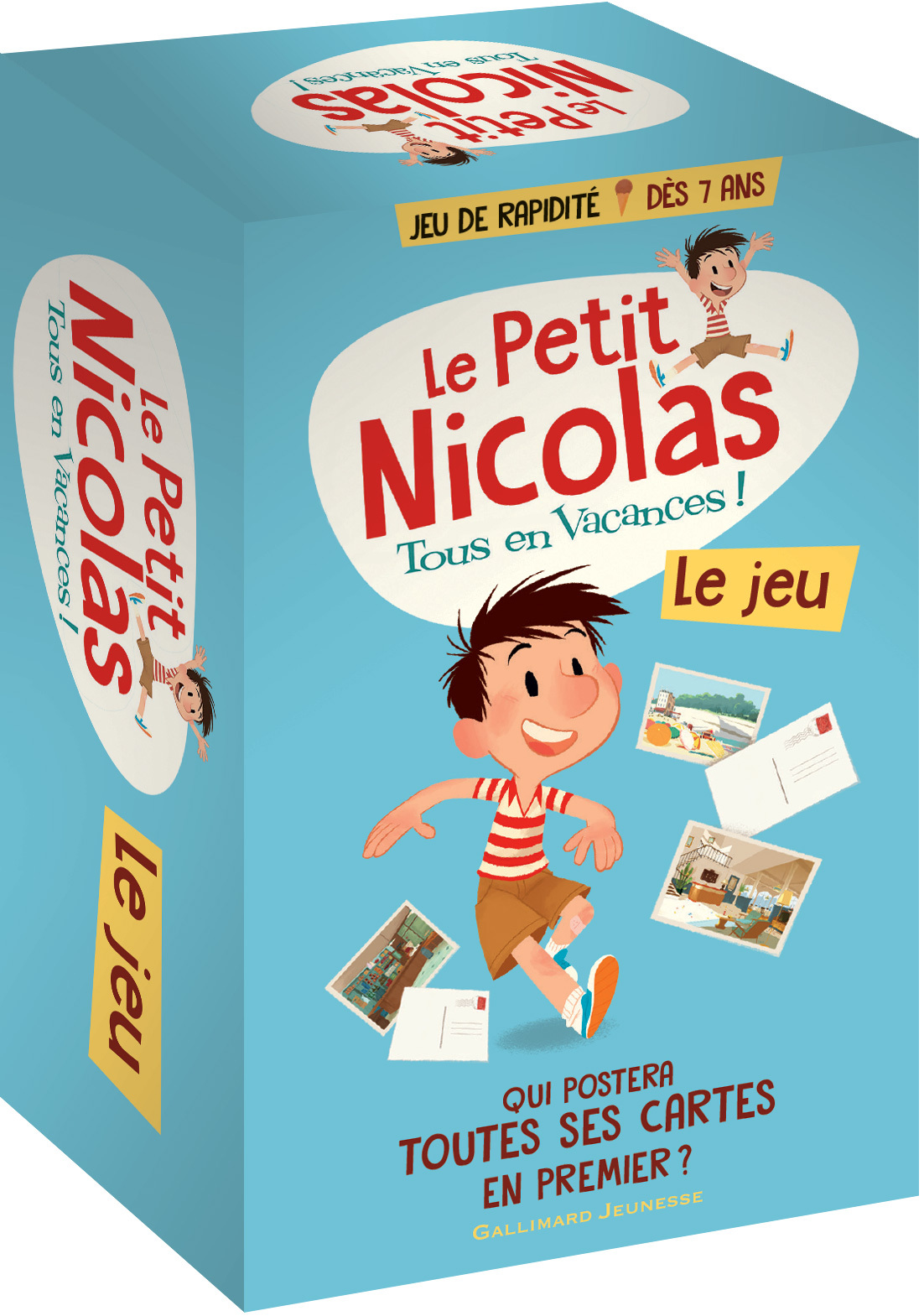 LE PETIT NICOLAS, TOUS EN VACANCES - LE JEU -  COLLECTIFS JEUNESSE - GALLIMARD JEUNE