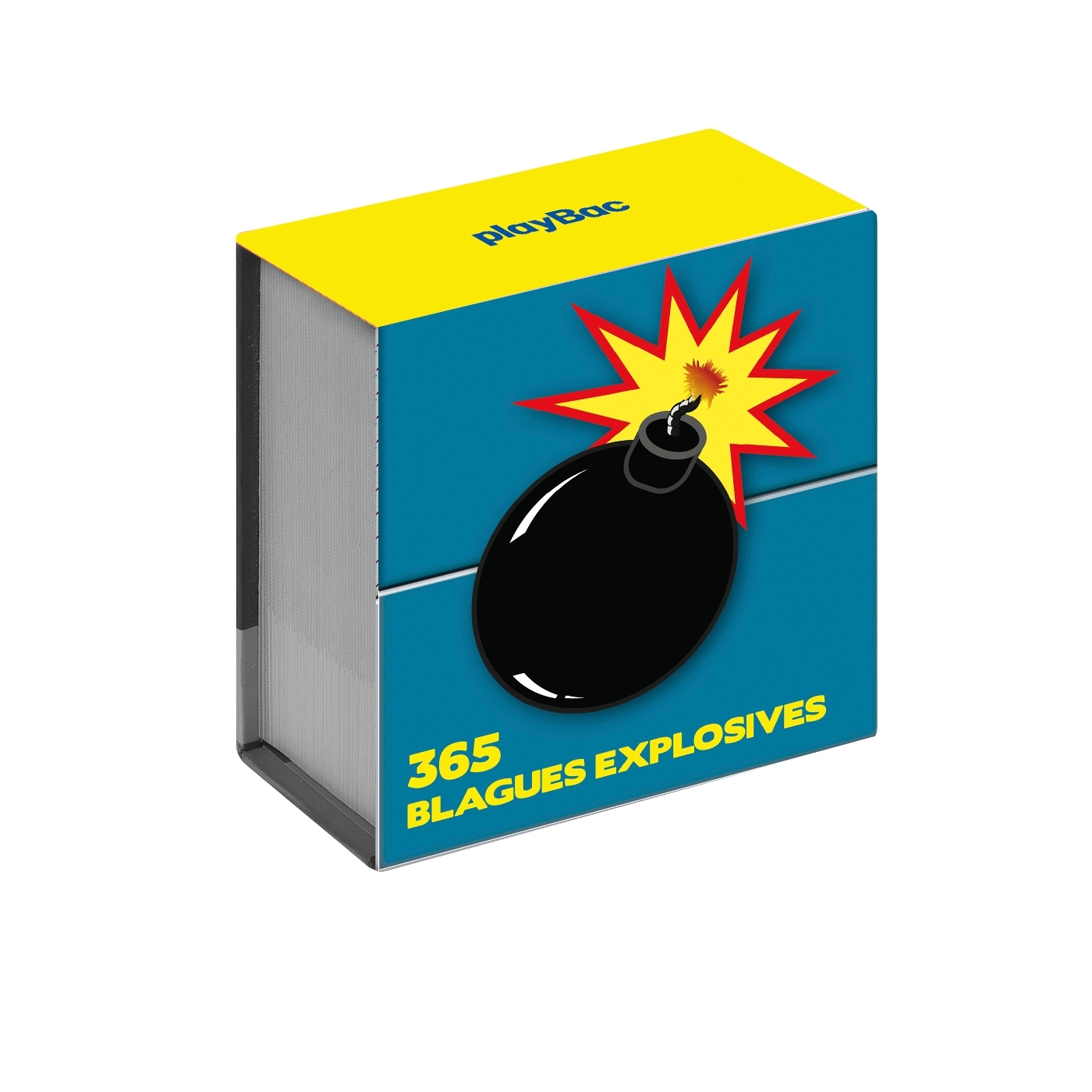 Mini calendrier - 365 blagues explosives -   - PLAY BAC