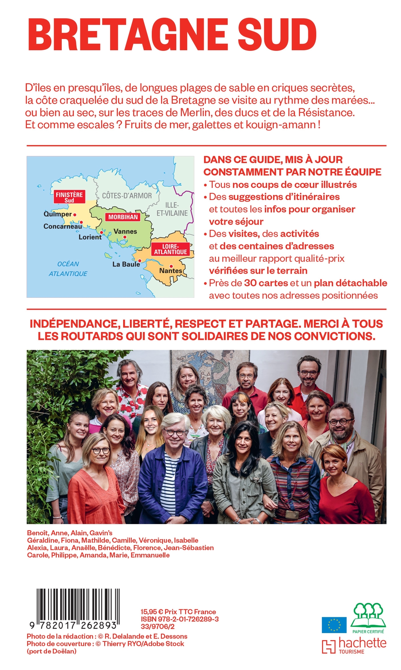 Guide du Routard Bretagne Sud 2024/25 -   - HACHETTE TOURI