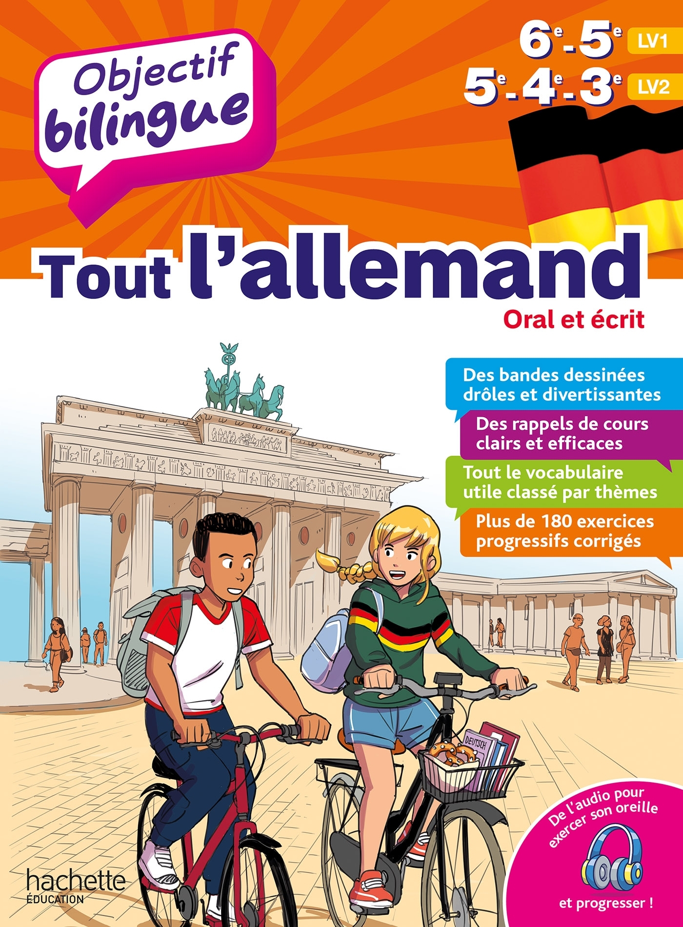 Objectif bilingue Tout l'allemand 6e-5e-4e-3e - Françoise Ehmann - HACHETTE EDUC