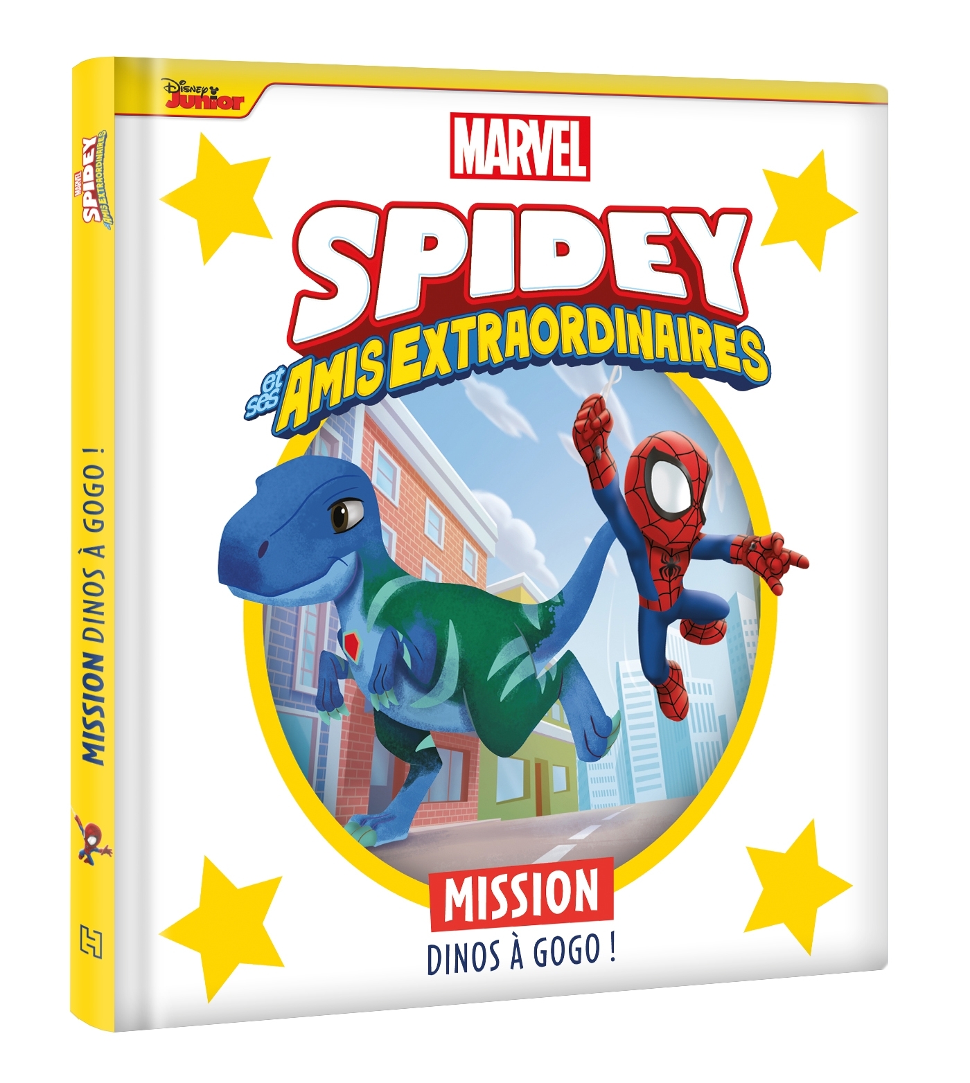 SPIDEY ET SES AMIS EXTRAORDINAIRES - LES HISTOIRES DE SPIDEY - MISSION DINOS A GOGO - MARVEL - XXX - DISNEY HACHETTE