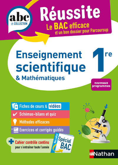 ABC REUSSITE ENSEIGNEMENT SCIENTIFIQUE 1ERE - Christian Camara - NATHAN