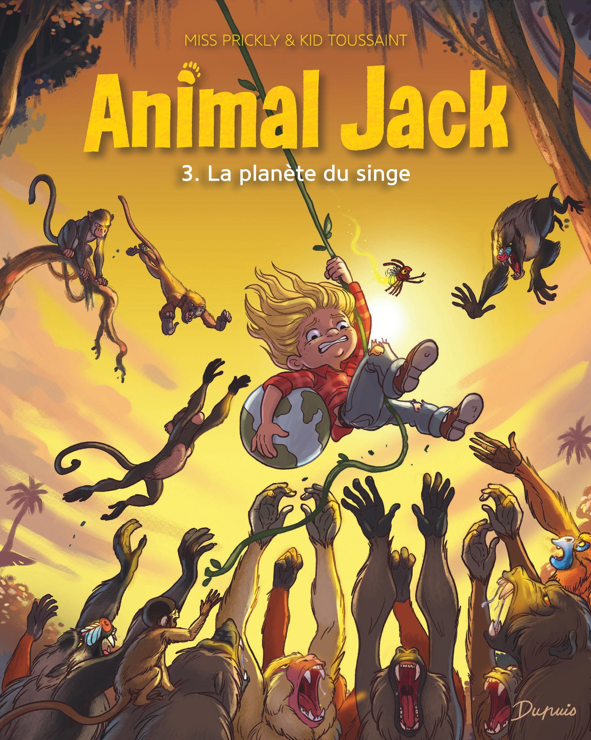 Animal Jack - Tome 3 - La planète du singe -  Kid Toussaint - DUPUIS