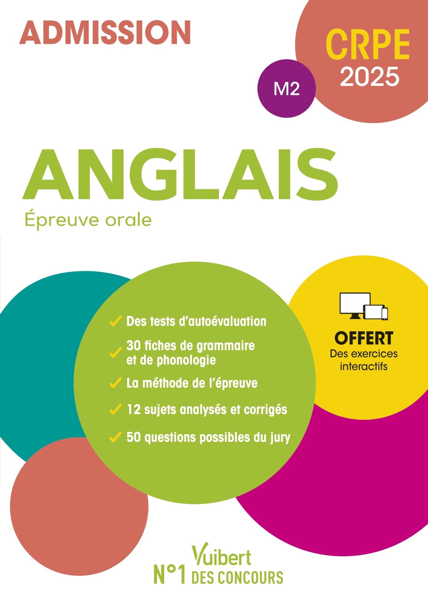 ANGLAIS - CRPE 2024-2025 - EPREUVE ORALE D-ADMISSION - CONCOURS PROFESSEUR DES ECOLES - Marc Loison - VUIBERT