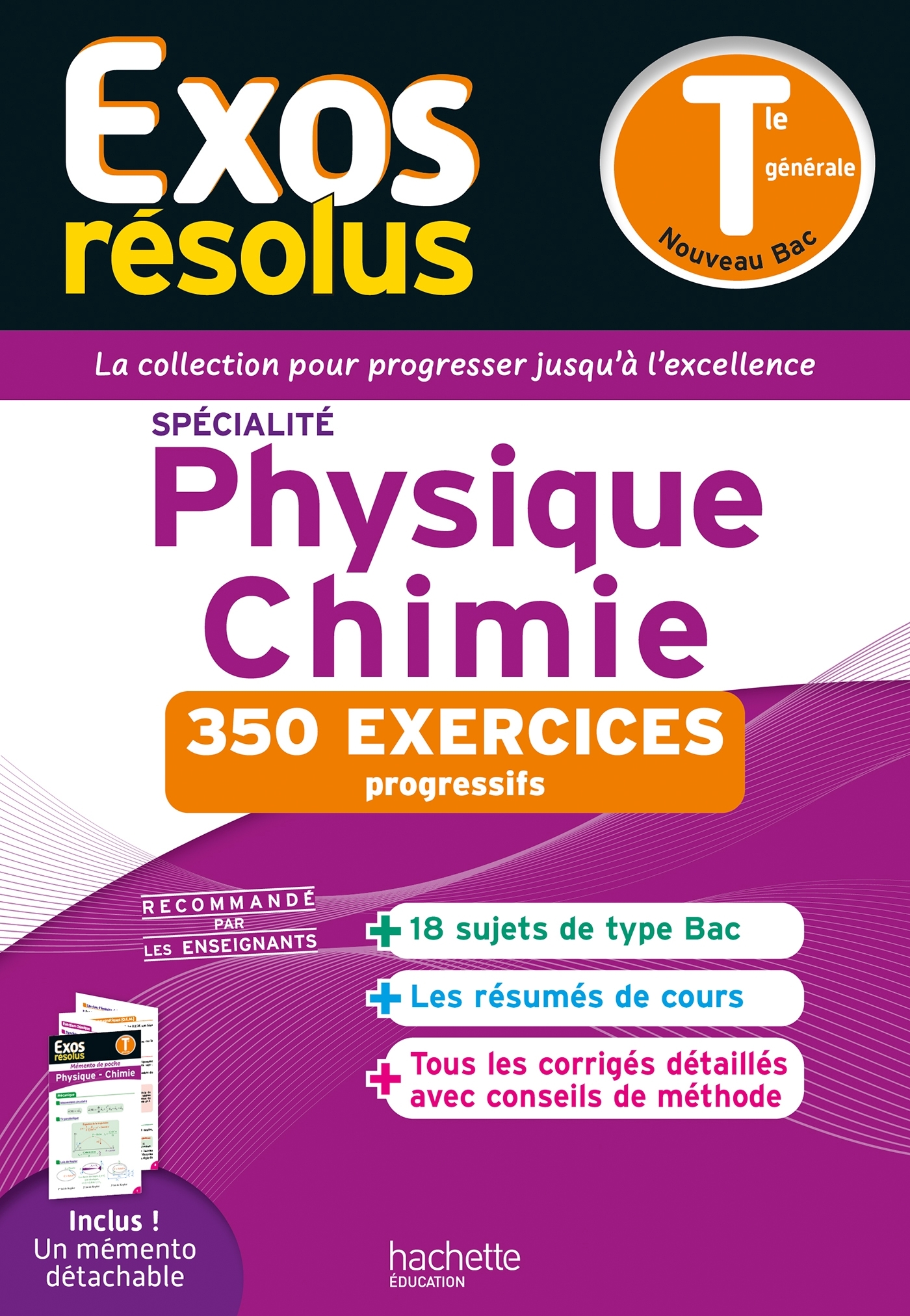 Exos résolus spécialité Physique-Chimie Tle - Frédérique De La Baume - HACHETTE EDUC