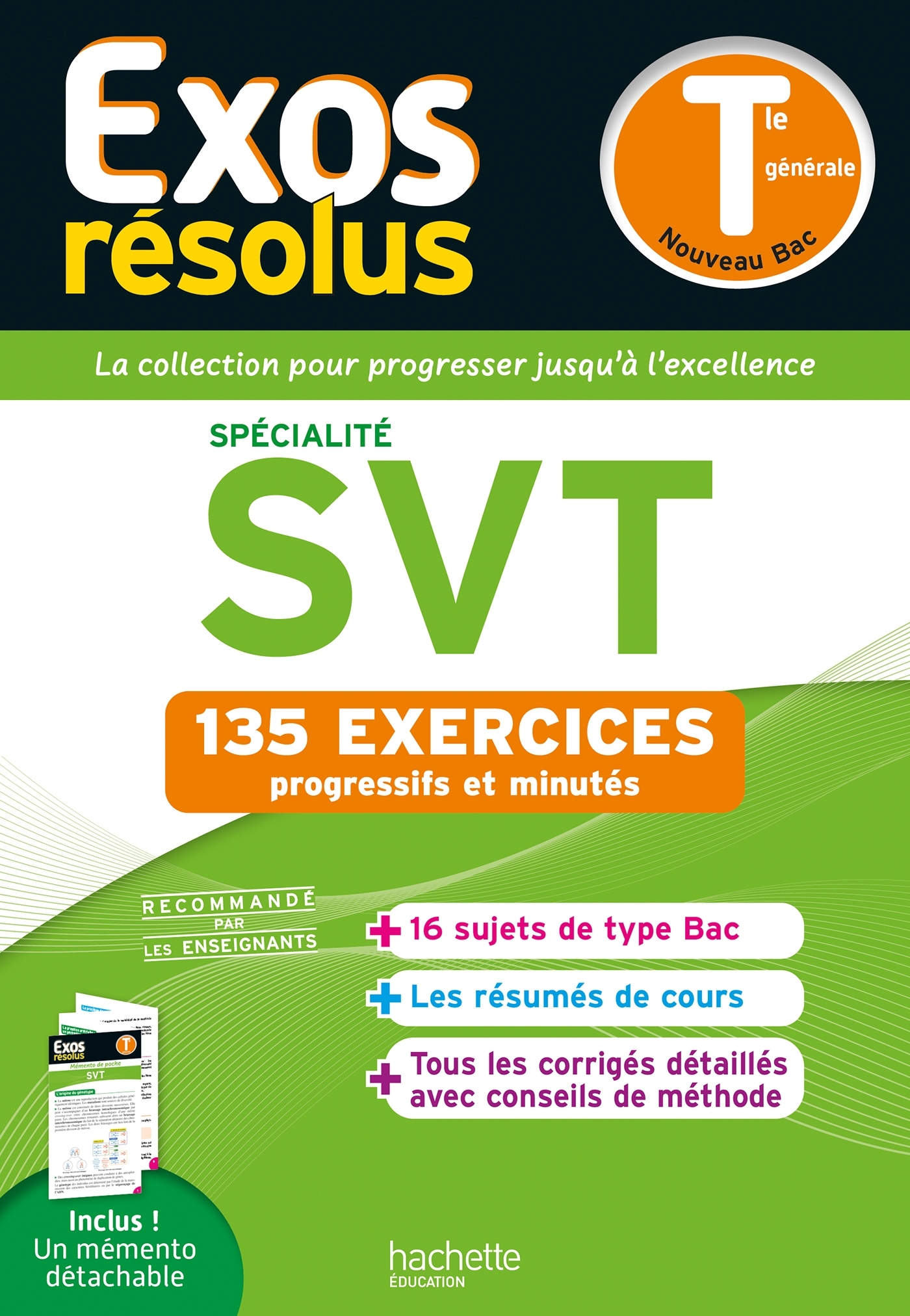 Exos résolus spécialité SVT Tle - Laëtitia Lefèvre - HACHETTE EDUC