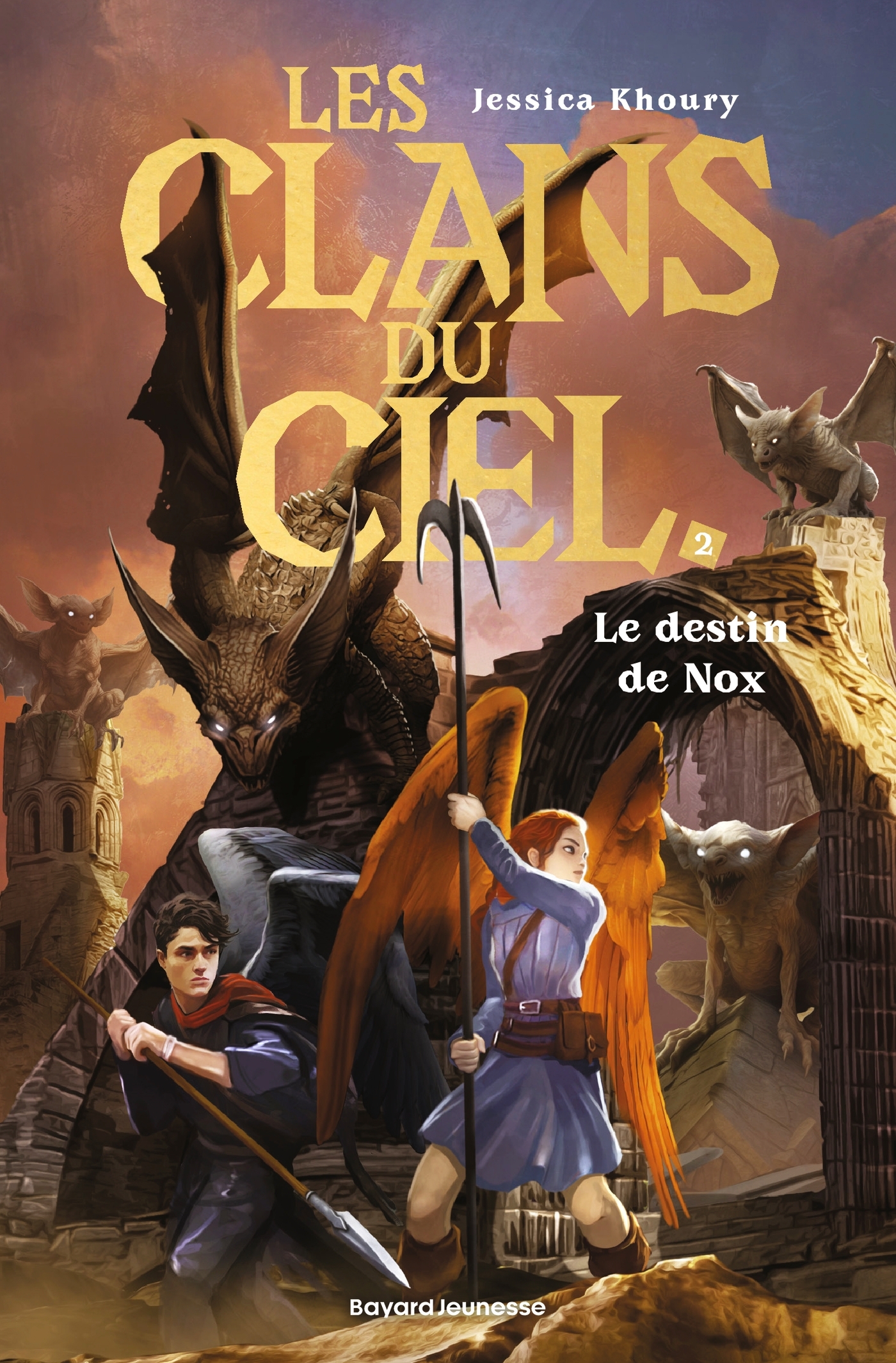 LES CLANS DU CIEL, T02 - LE DESTIN DE NOX - Jessica Khoury - BAYARD JEUNESSE