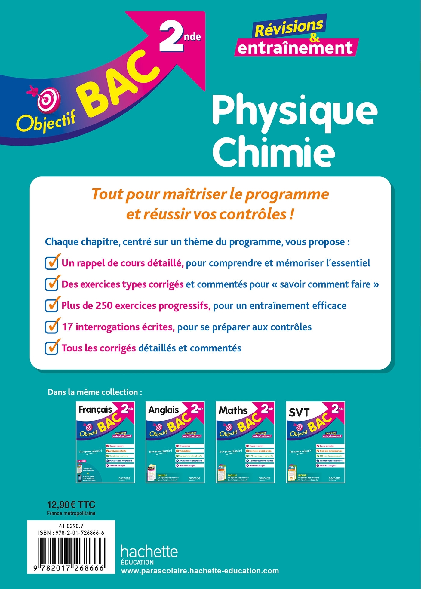 OBJECTIF BAC PHYSIQUE-CHIMIE 2NDE - Anne Laure Ramon - HACHETTE EDUC