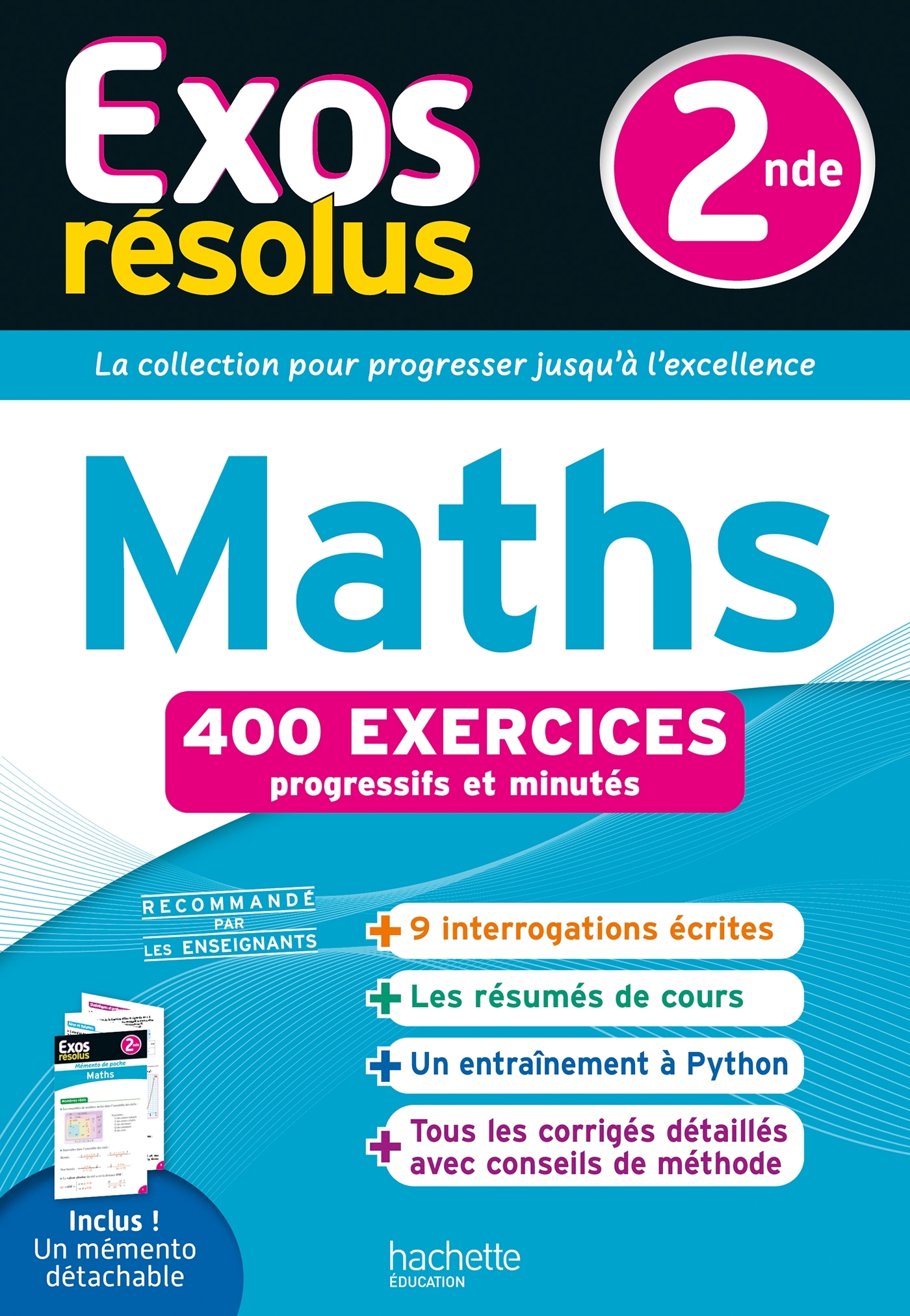 EXOS RESOLUS - MATHS 2NDE - Lydia Misset-Rocherolle - HACHETTE EDUC