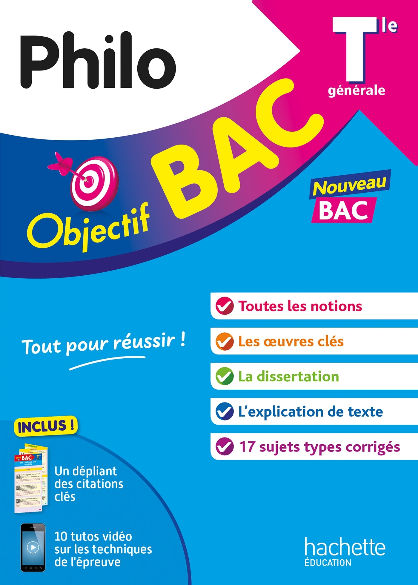 OBJECTIF BAC TERM SPECIALITE PHILOSOPHIE - Florianne Chamama - HACHETTE EDUC