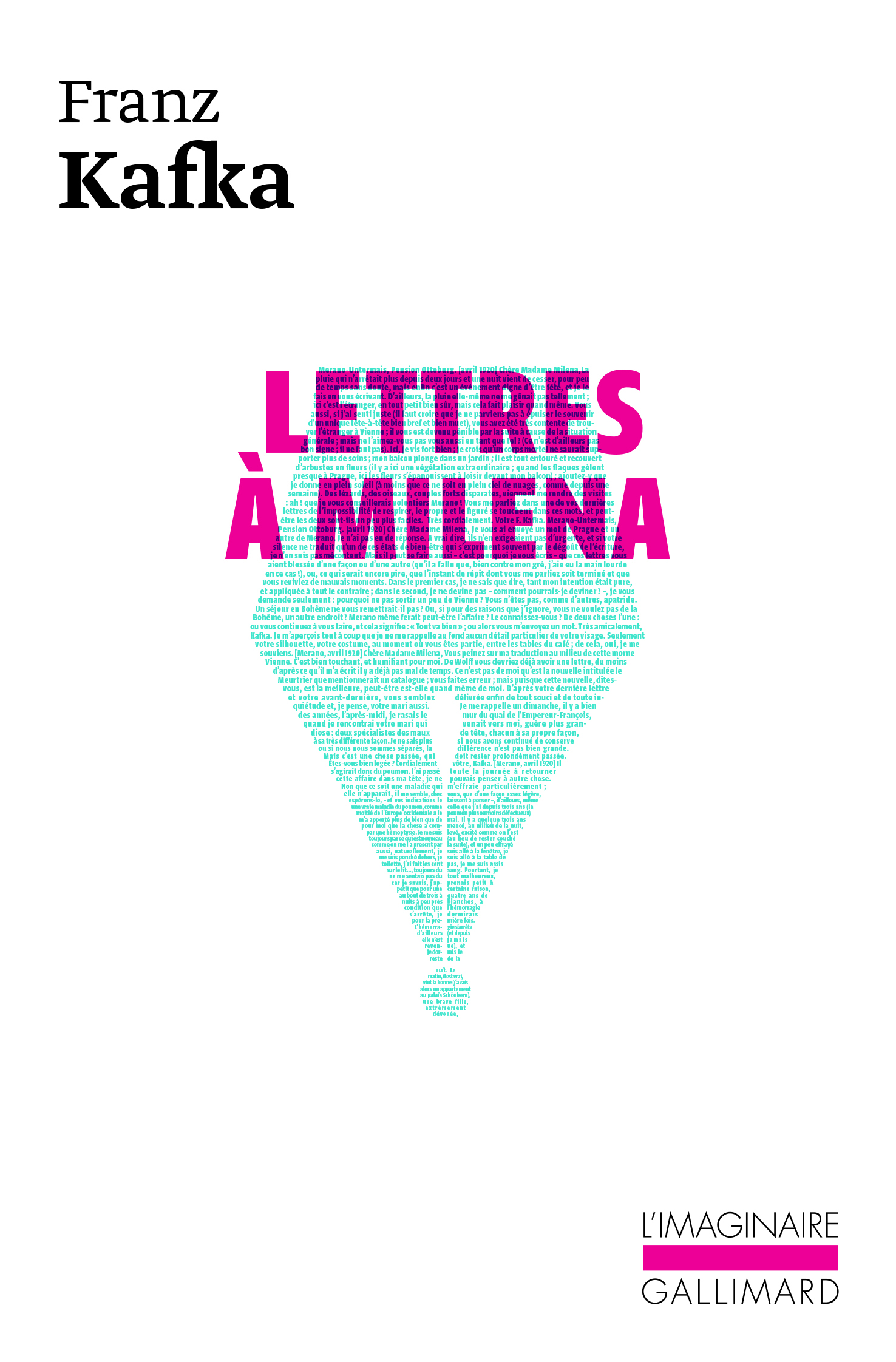 Lettres à Milena - Franz KAFKA - GALLIMARD