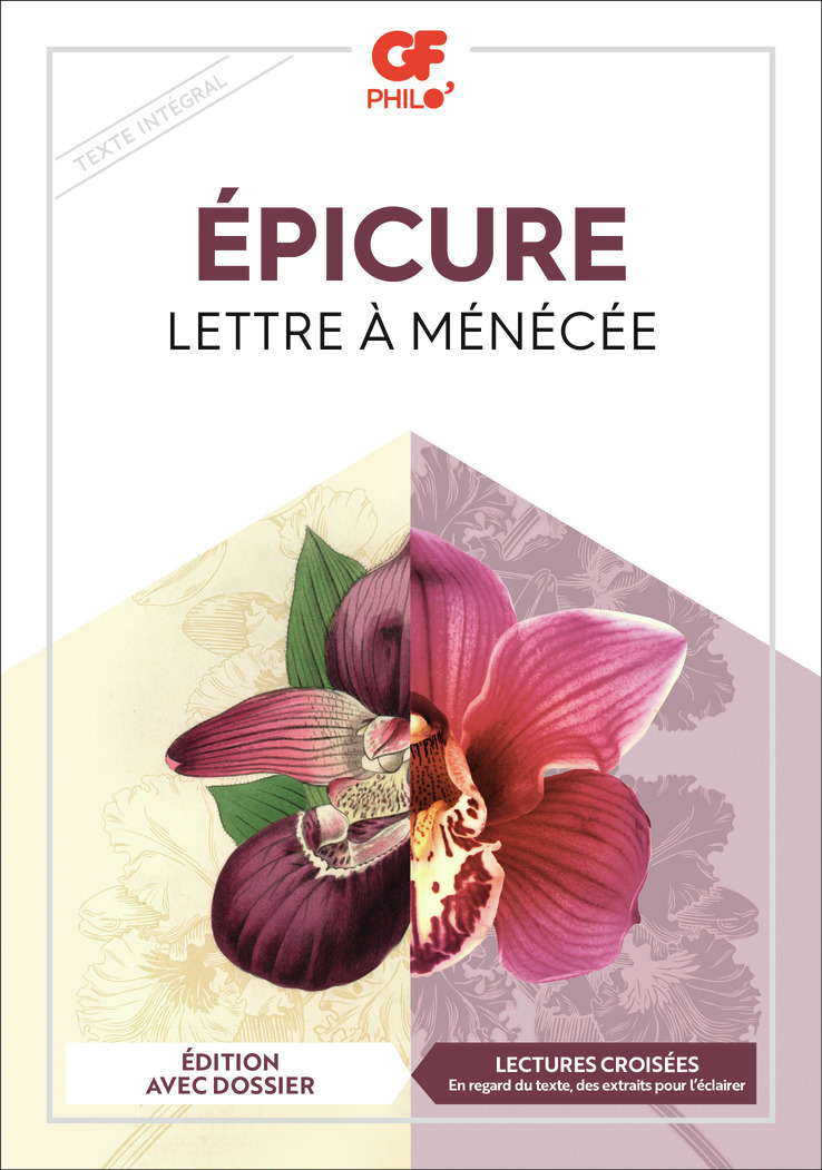 LETTRE A MENECEE -  Épicure - FLAMMARION