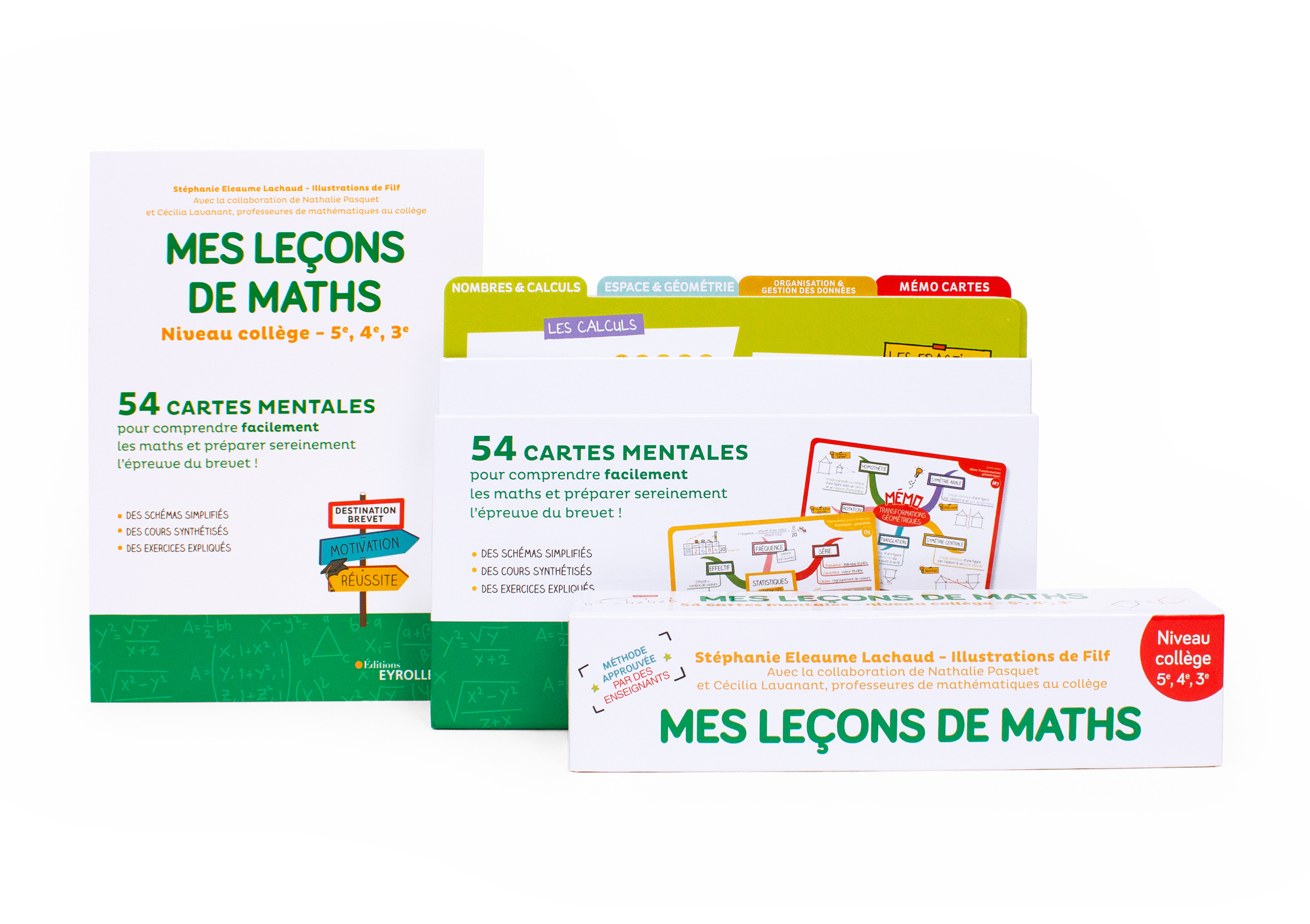 Mes leçons de maths - niveau collège -  Filf - EYROLLES