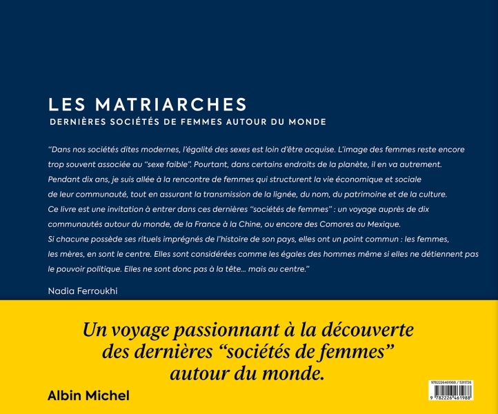 Les Matriarches - Nadia Ferroukhi - ALBIN MICHEL