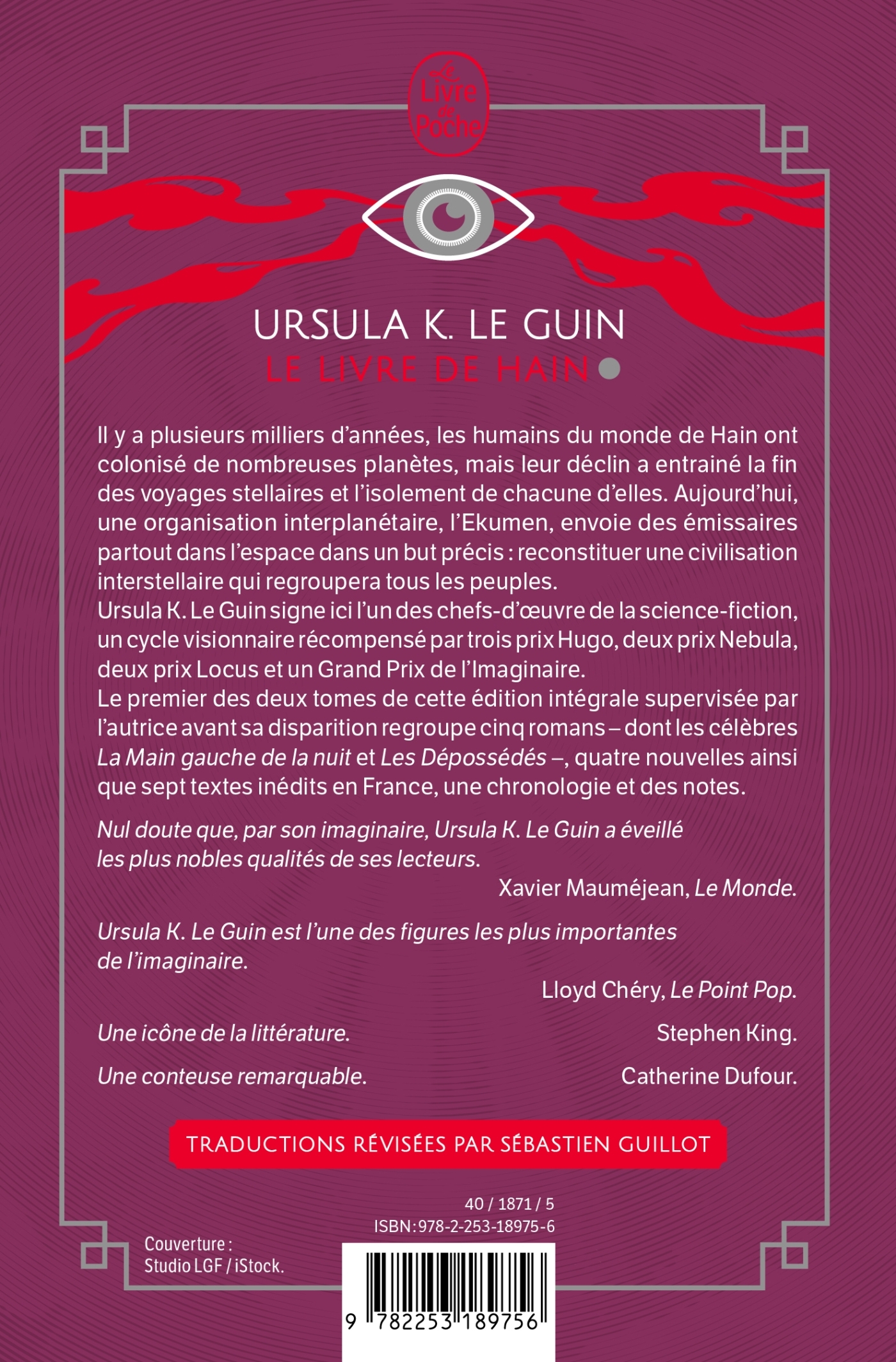 Le Livre de Hain, Intégrale, Tome 1 - Ursula Le Guin - LGF