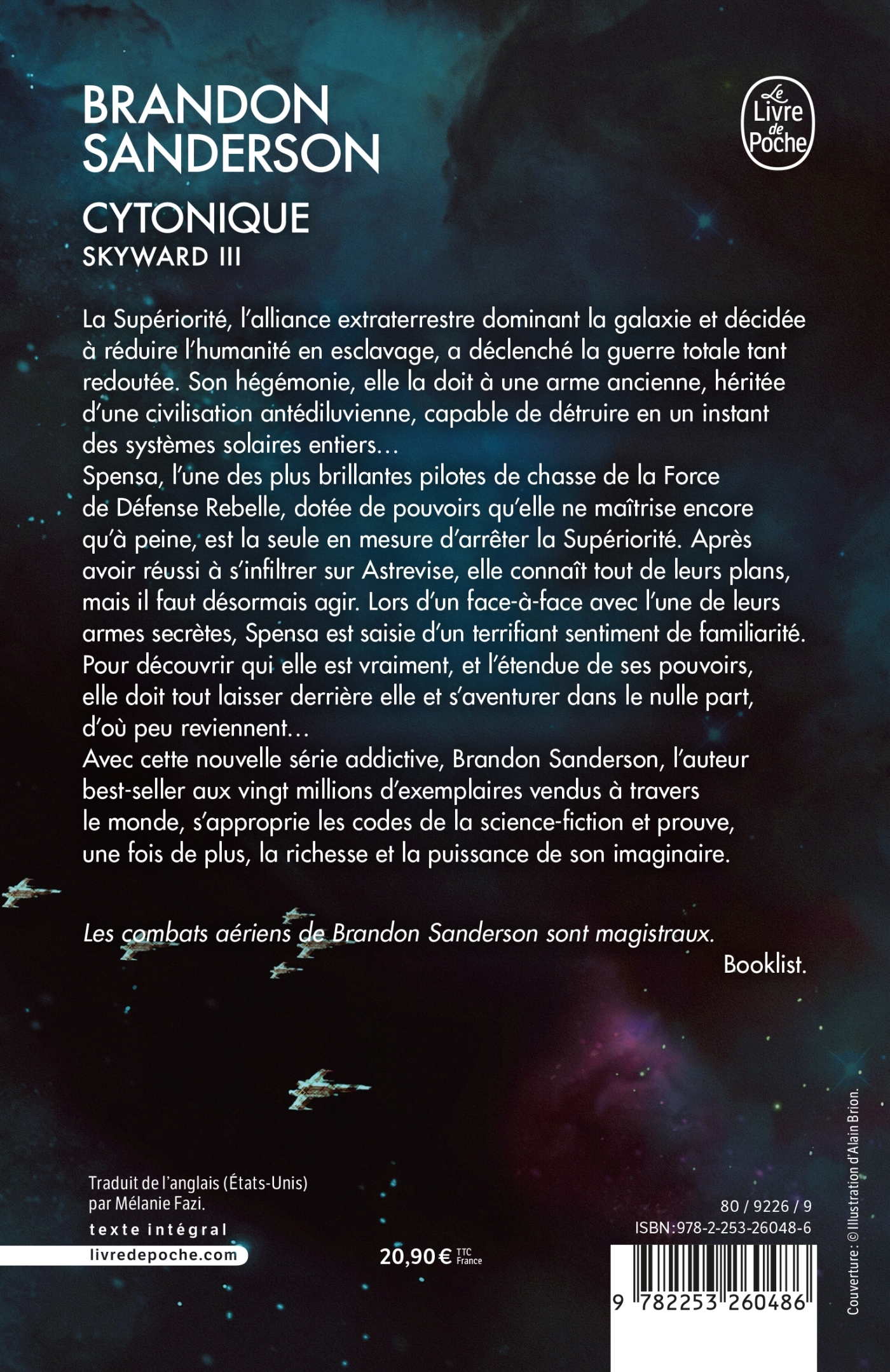 Cytonique (Skyward, Tome 3) - Brandon Sanderson - LGF