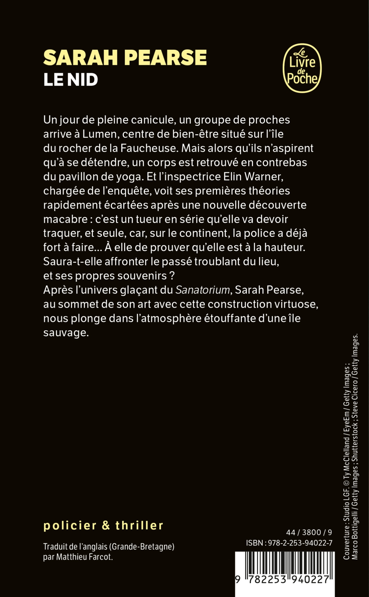 Le Nid - Sarah Pearse - LGF