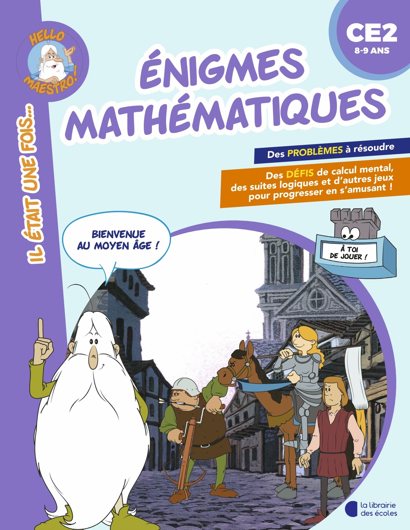 Enigmes mathématiques CE2 - Valérie Cluzel - LIB DES ECOLES