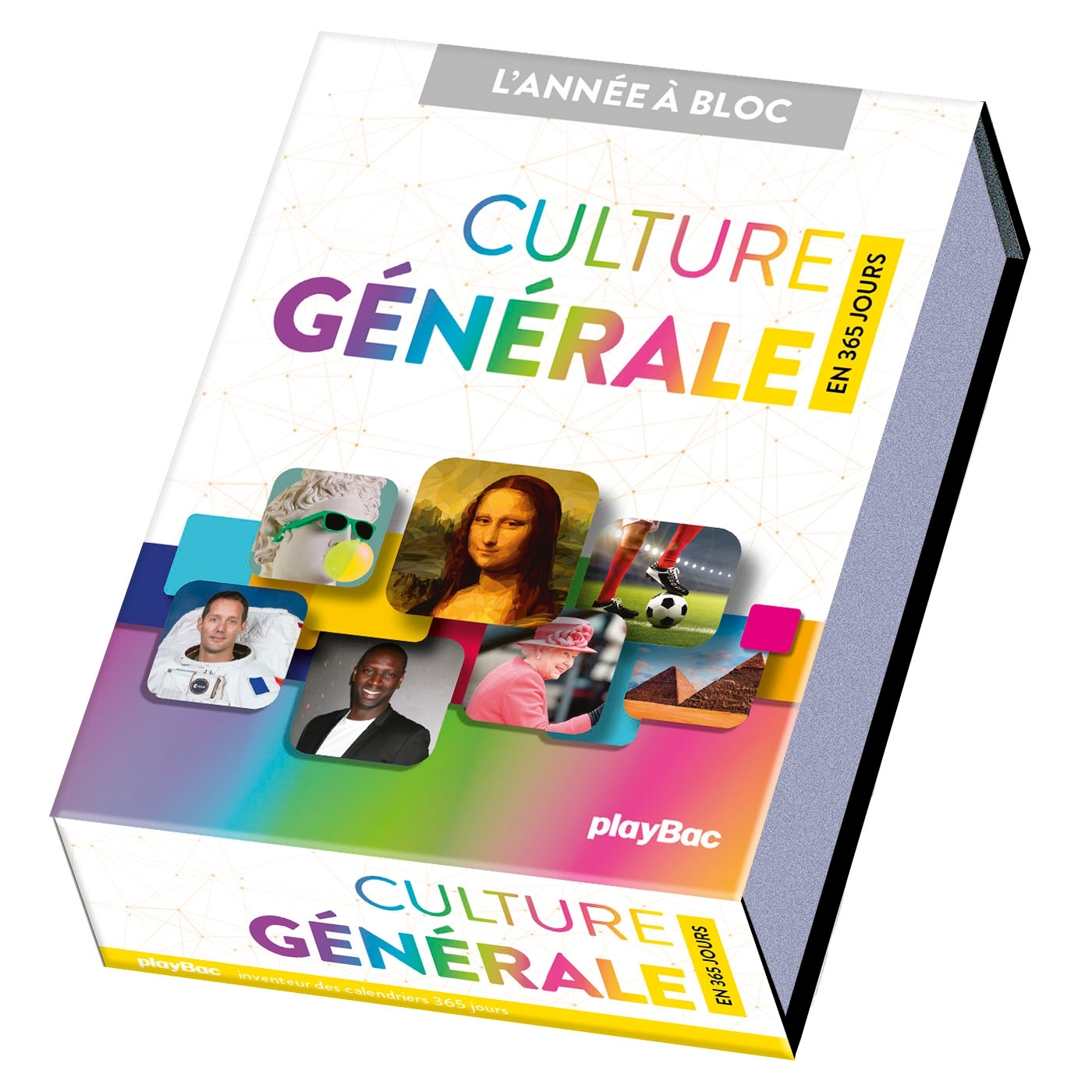 Calendrier 365 jours de Culture générale - Année à bloc -   - PLAY BAC