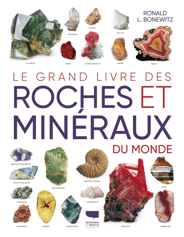 Le Grand livre des roches et minéraux du monde - Ronald L. Bonewitz - DELACHAUX