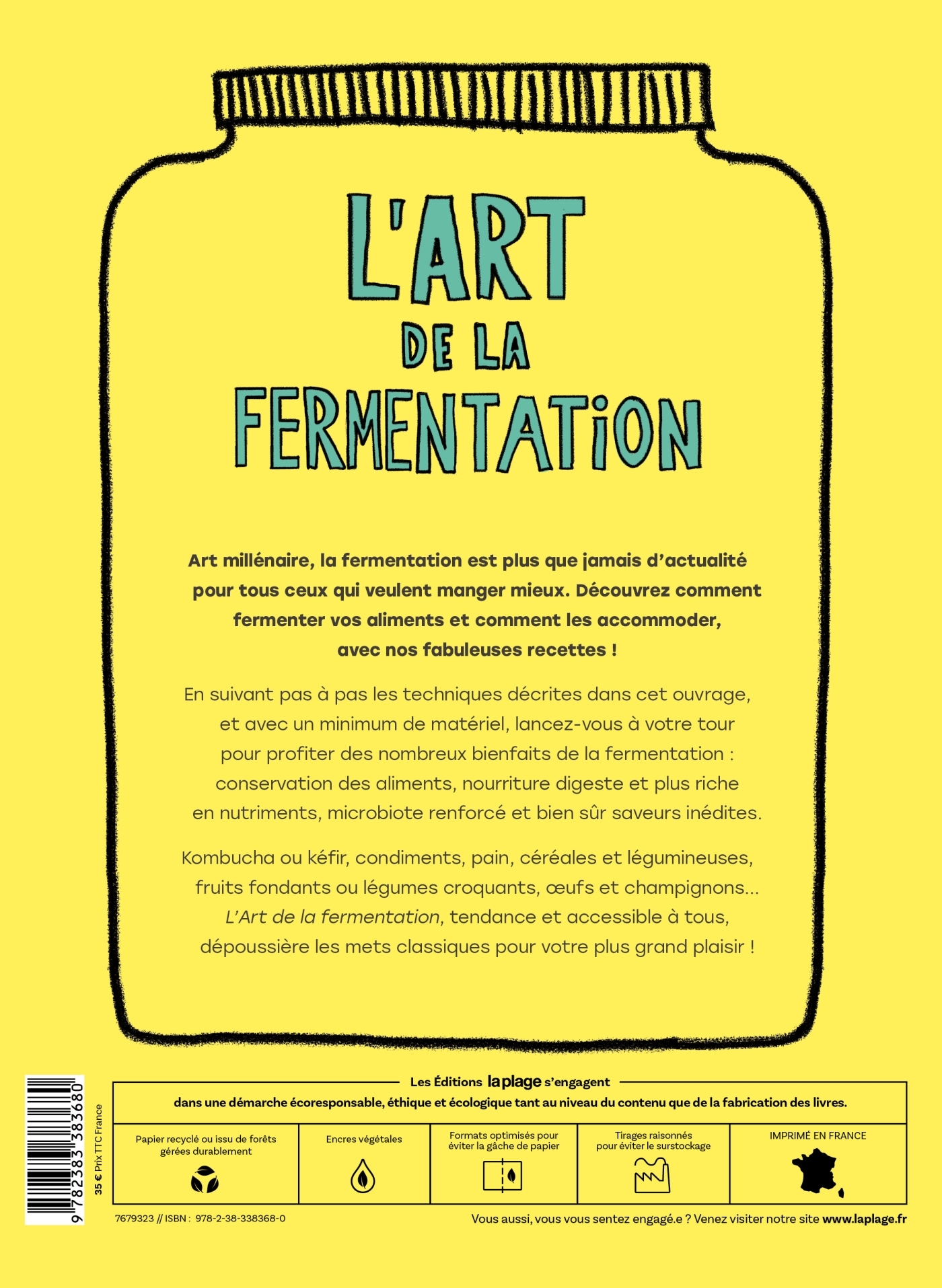 L'art de la fermentation - L'encyclopédie gourmande - Camille Oger - LA PLAGE