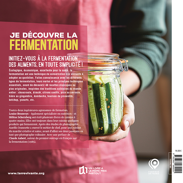 Je découvre la fermentation  - Hélène Schernberg - TERRE VIVANTE