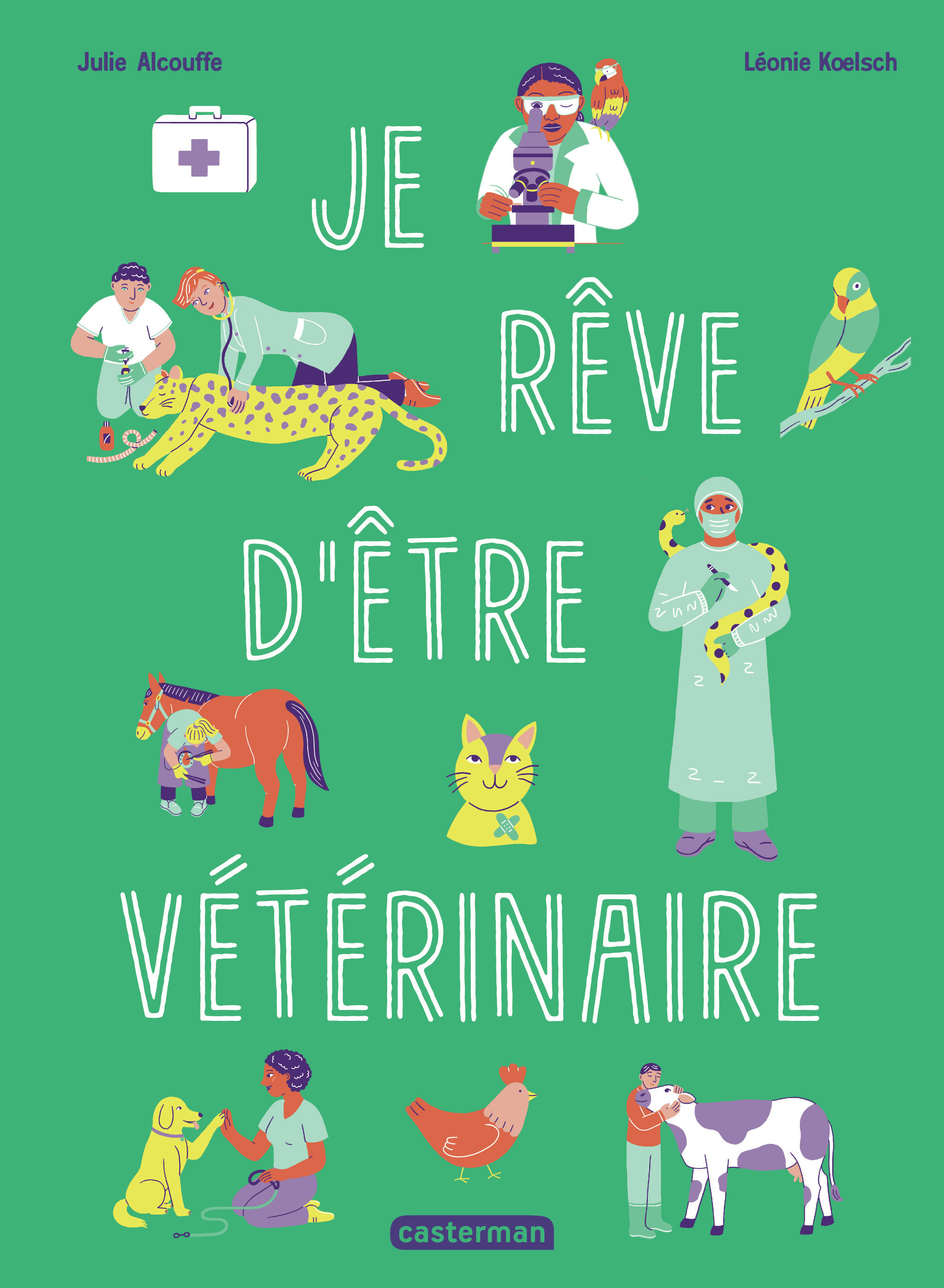 Je rêve d'être vétérinaire - Philippe Brasseur - CASTERMAN