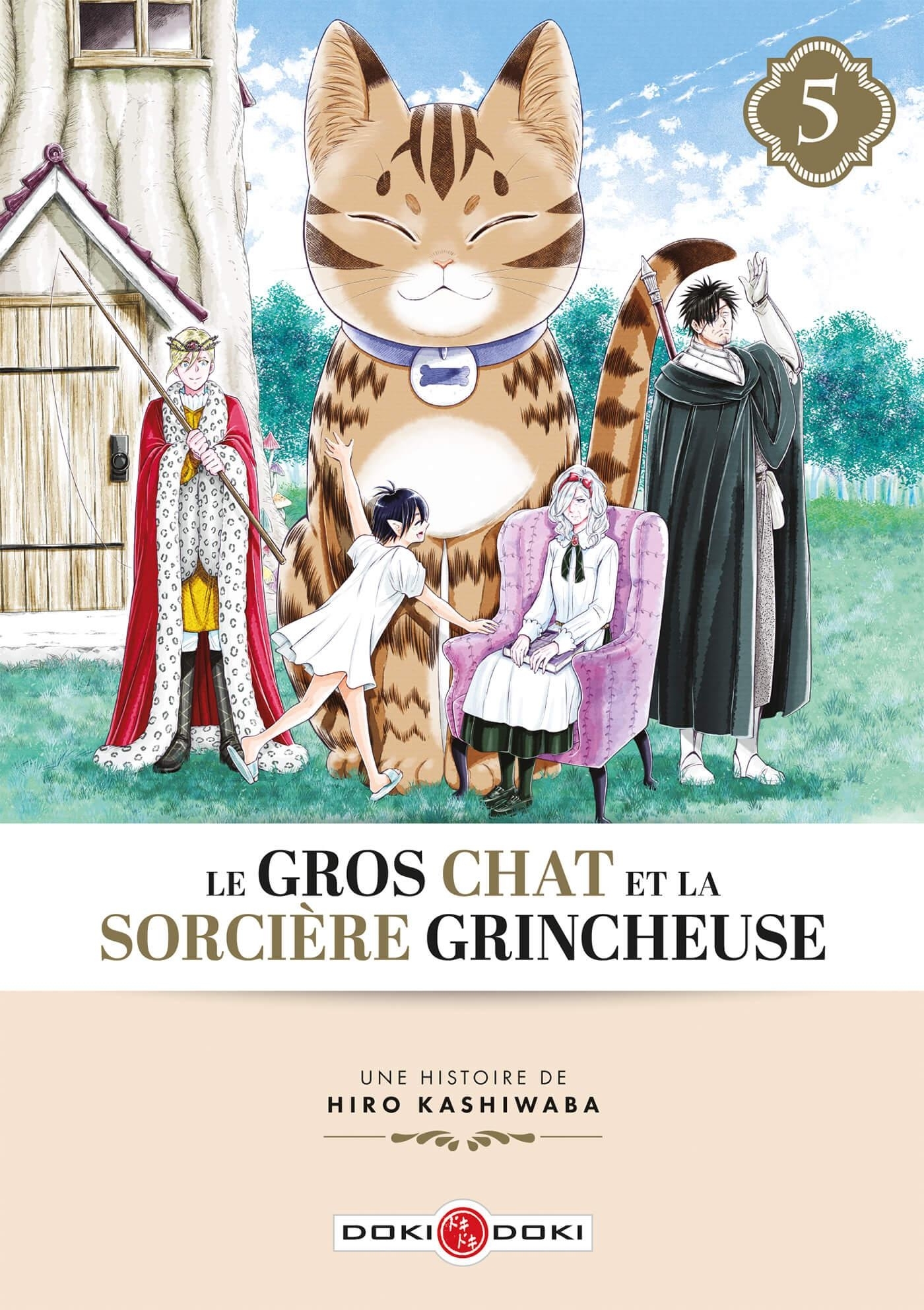 Le Gros Chat et la Sorcière grincheuse - vol. 05 - Hiro KASHIWABA - BAMBOO