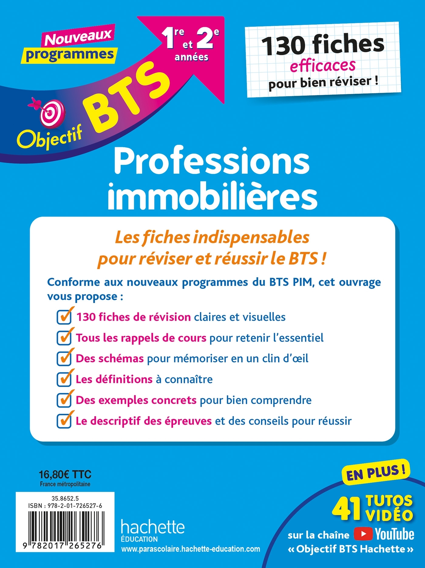 Objectif BTS Professions immobilières (PIM) - Fiches Tout-en-un - Hervé Kéradec - HACHETTE EDUC