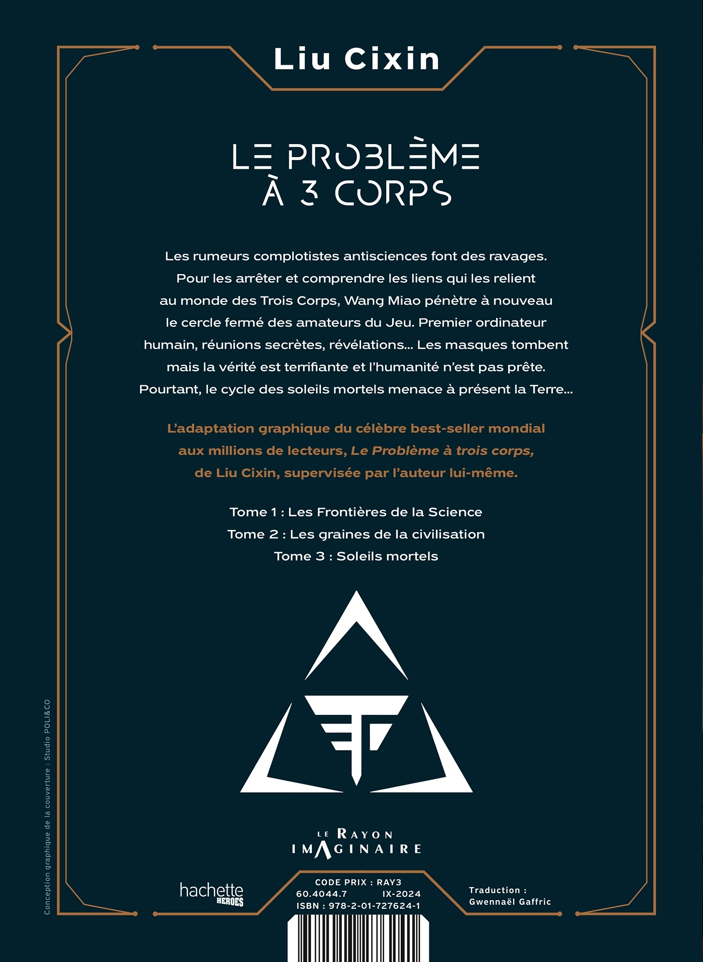 Le problème à trois corps - Tome 3 - Liu Cixin - HACHETTE HEROES