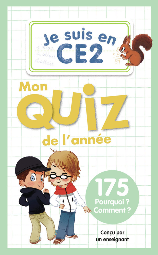 Je suis en CE2 - Mon quiz de l'année - Daniel Bensimhon - PERE CASTOR