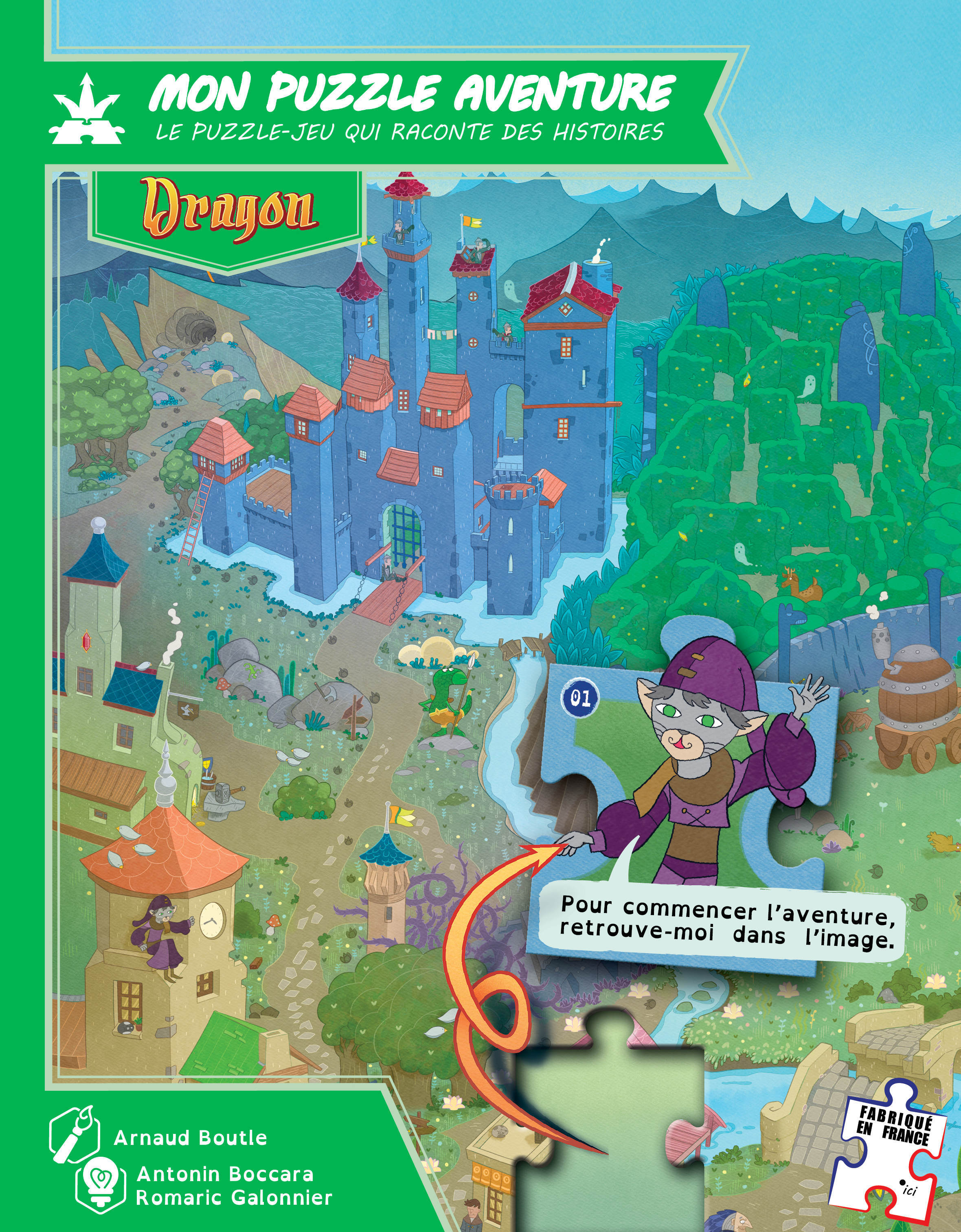 Mon Puzzle Aventure : Dragon - ANTONIN BOCCARA - GAME FLOW