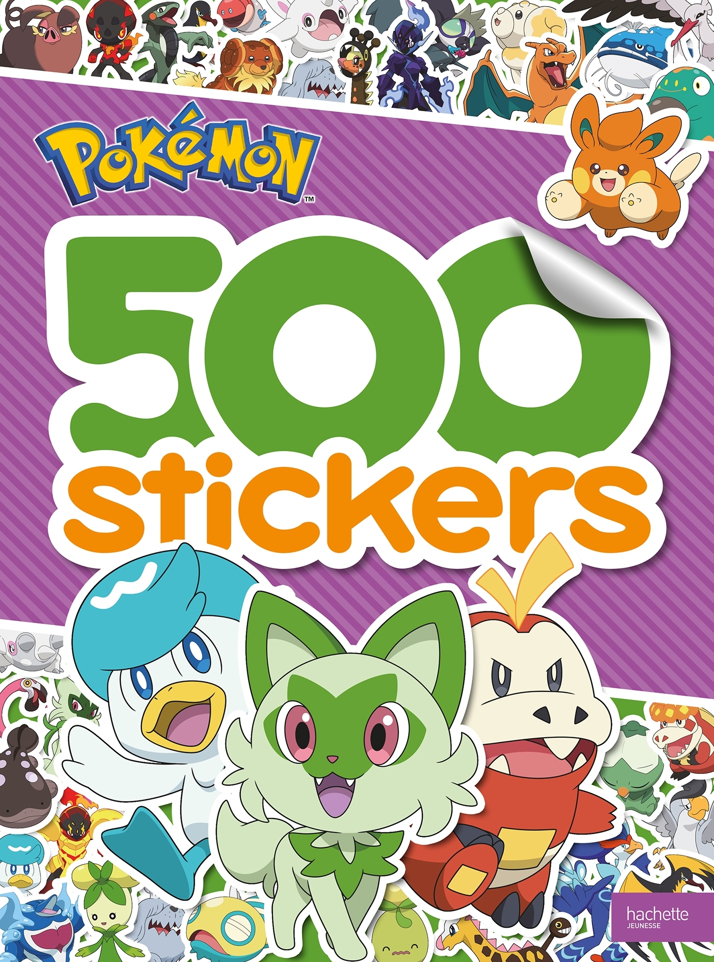 Pokémon - 500 stickers Paldea - The Pokémon Company - HACHETTE JEUN.