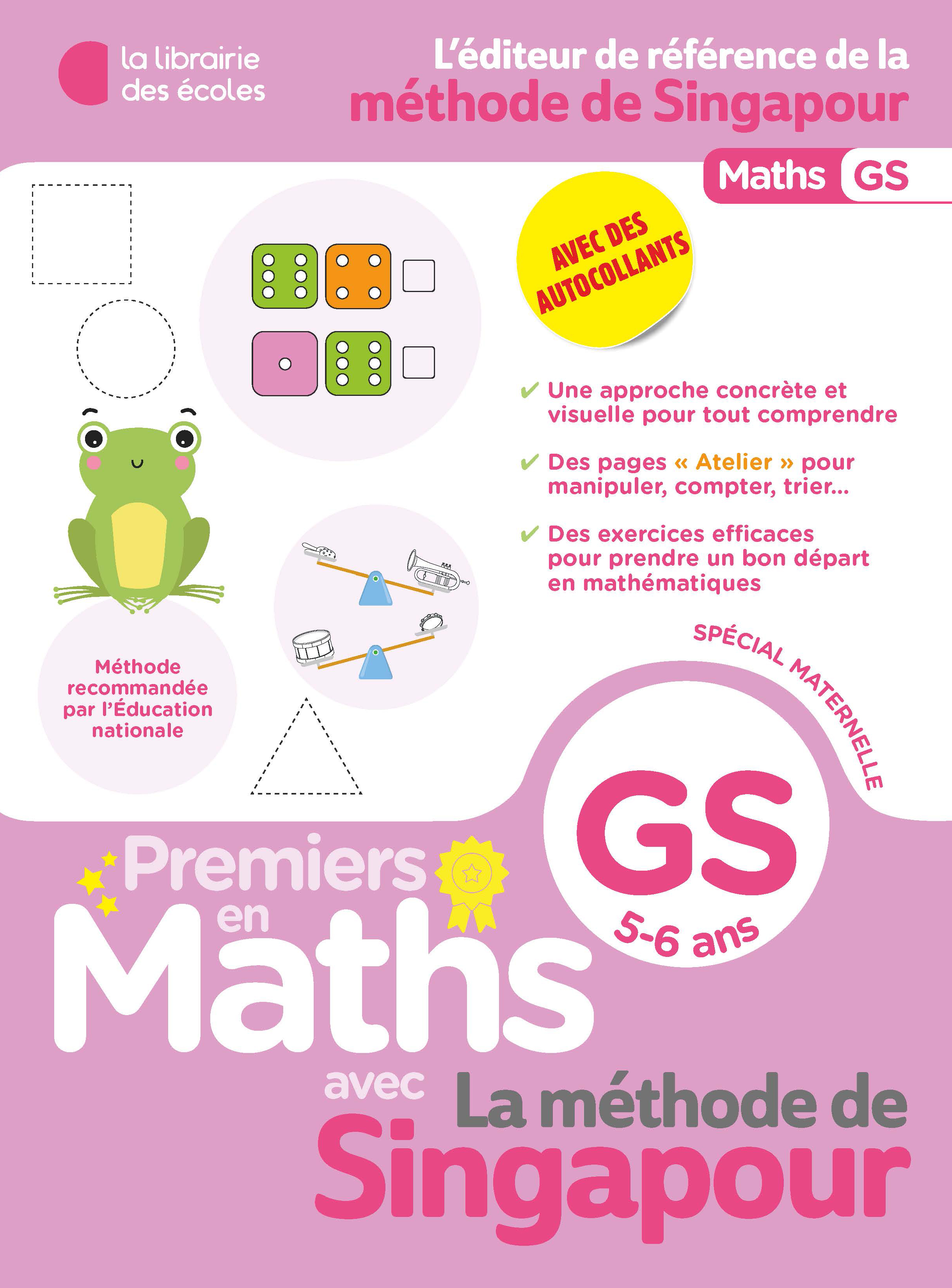 Premiers en maths - Méthode de Singapour GS - XXX - LIB DES ECOLES